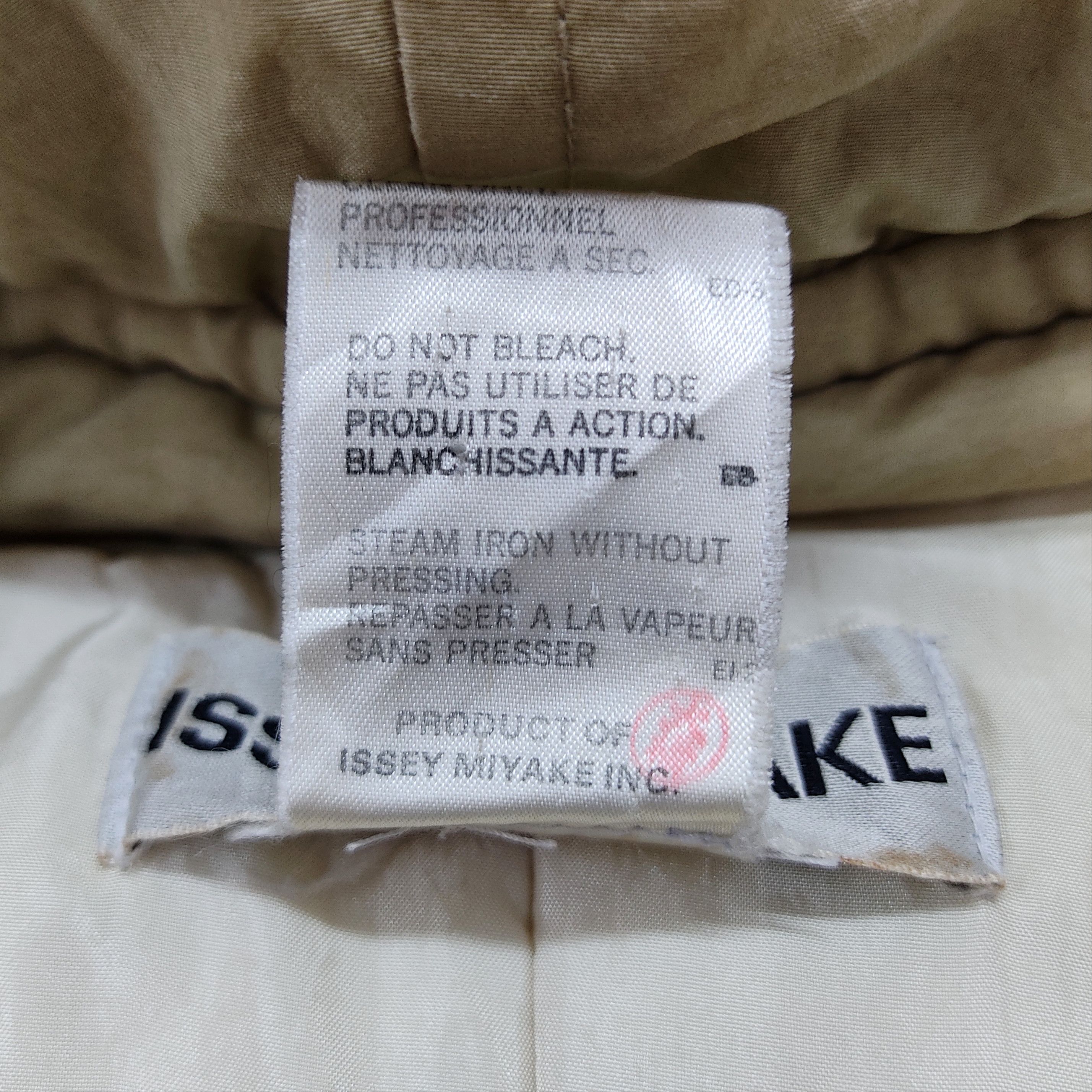 Issey Miyake ISSEY MIYAKE AW1991 IRVING PENN HIEROGLYPH Parka Jacket Size US M / EU 48-50 / 2 - 18 Thumbnail