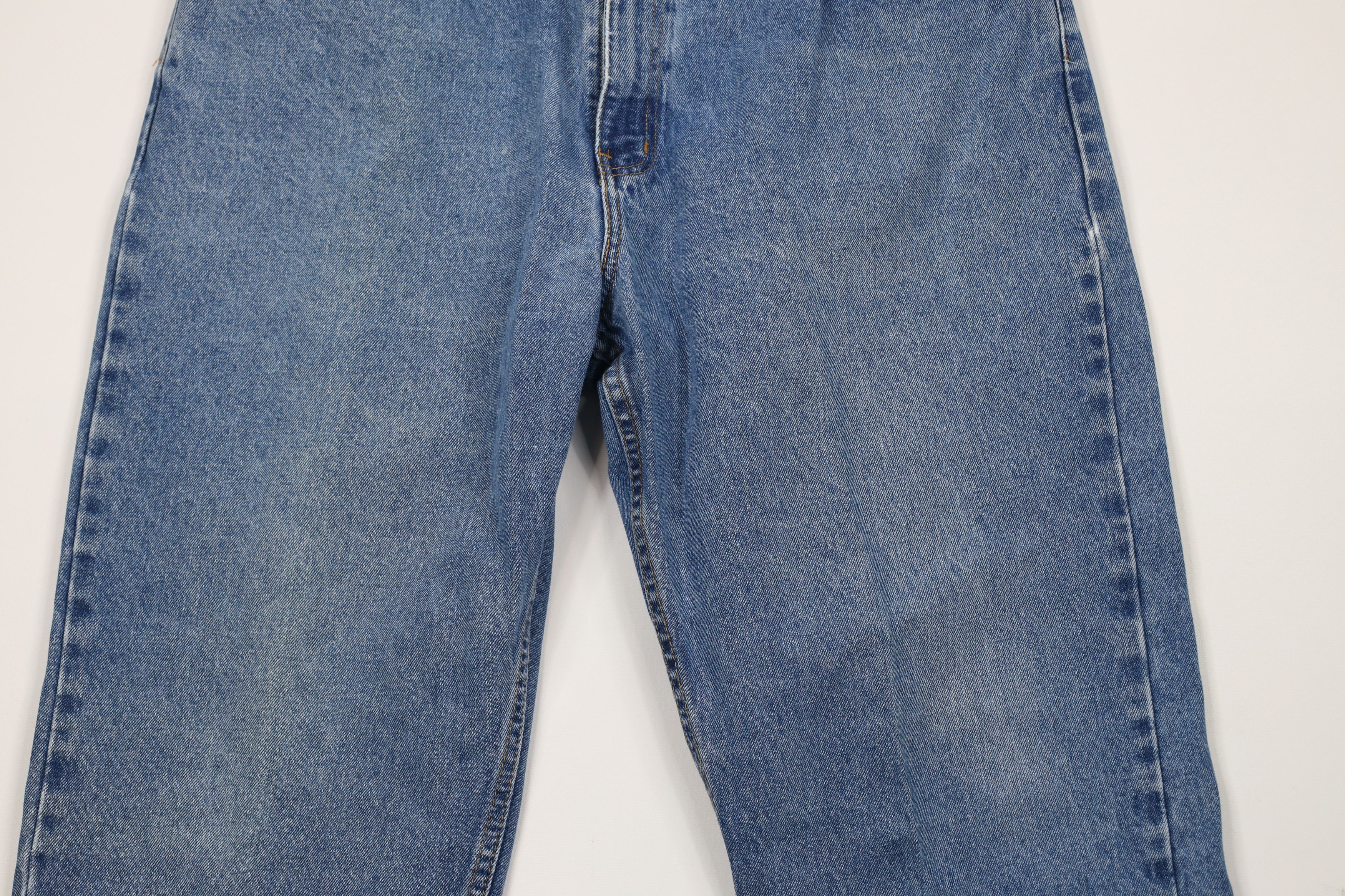 Ralph Lauren × Vintage Vintage 90s Ralph Lauren Out Relaxed Fit Denim Jeans Blue Size US 38 / EU 54 - 3 Thumbnail