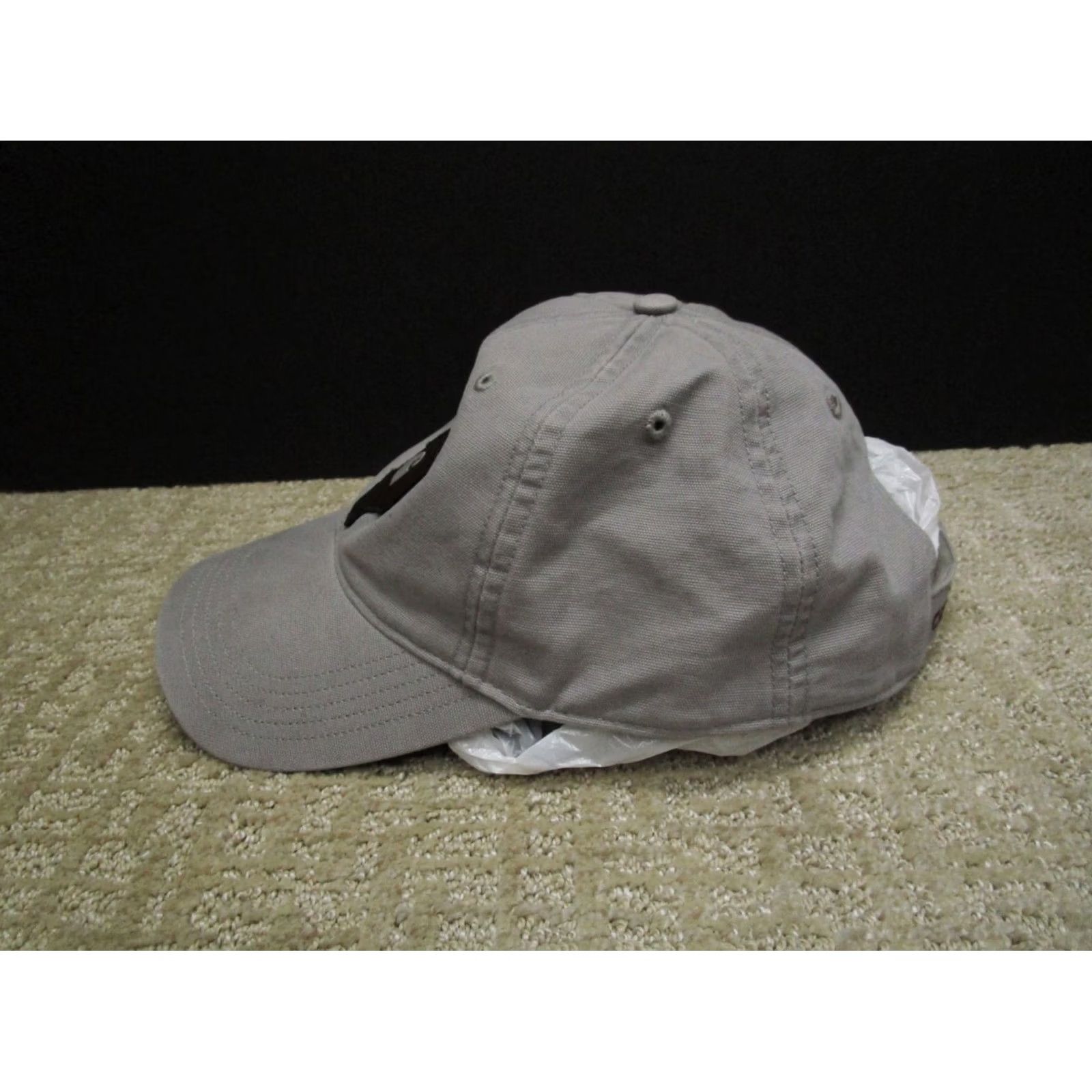 Carhartt Carhartt Cap Hat Adjustable Men Canvas Gray Patch Logo Texas State Cap Size ONE SIZE - 2 Thumbnail