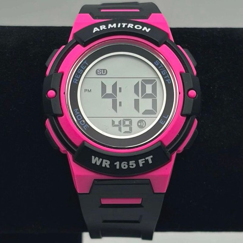Other Pink & Black Armitron Digital Watch Size ONE SIZE - 2 Thumbnail