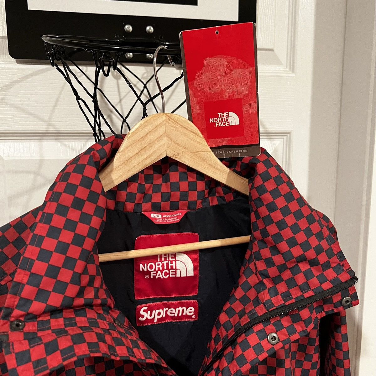Supreme × The North Face Supreme x The North Face 2011 Checkered Pullover Jacket Size US L / EU 52-54 / 3 - 10 Thumbnail