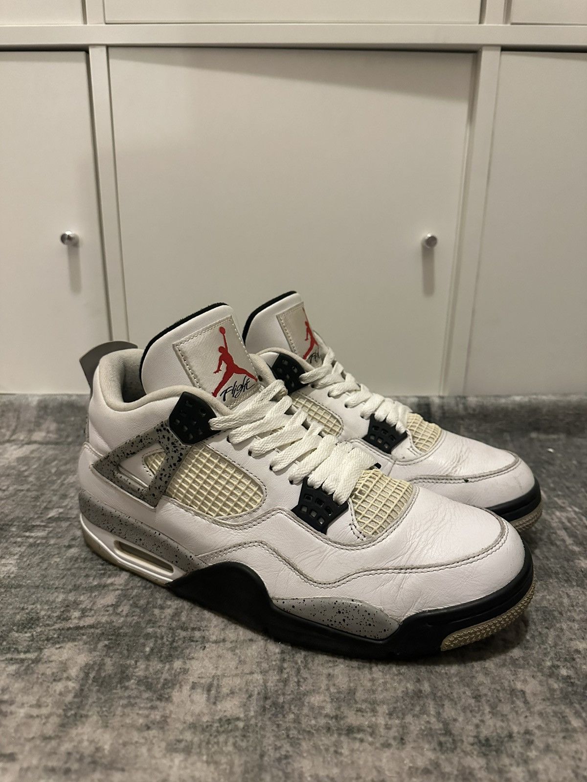 Jordan Brand “White Cement” Jordan 4 Retro (2016) Size US 10.5 / EU 43-44 - 3 Thumbnail