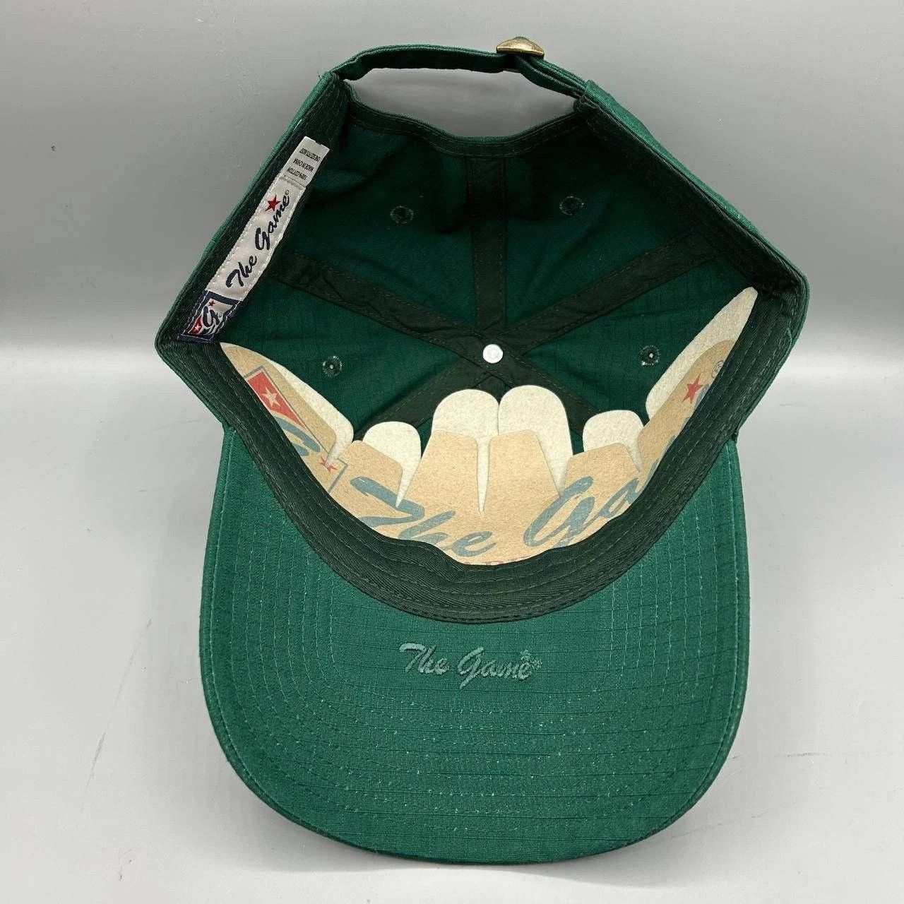 The Game Baylor University Bears Hat Men Green NCAA Strap Back Cotton Size ONE SIZE - 2 Thumbnail