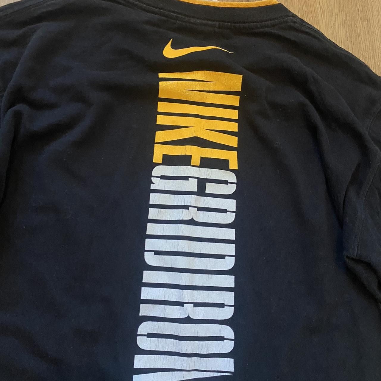 Nike Black and yellow Nike long sleeve top #streetwear Size US XS / EU 42 / 0 - 4 Thumbnail