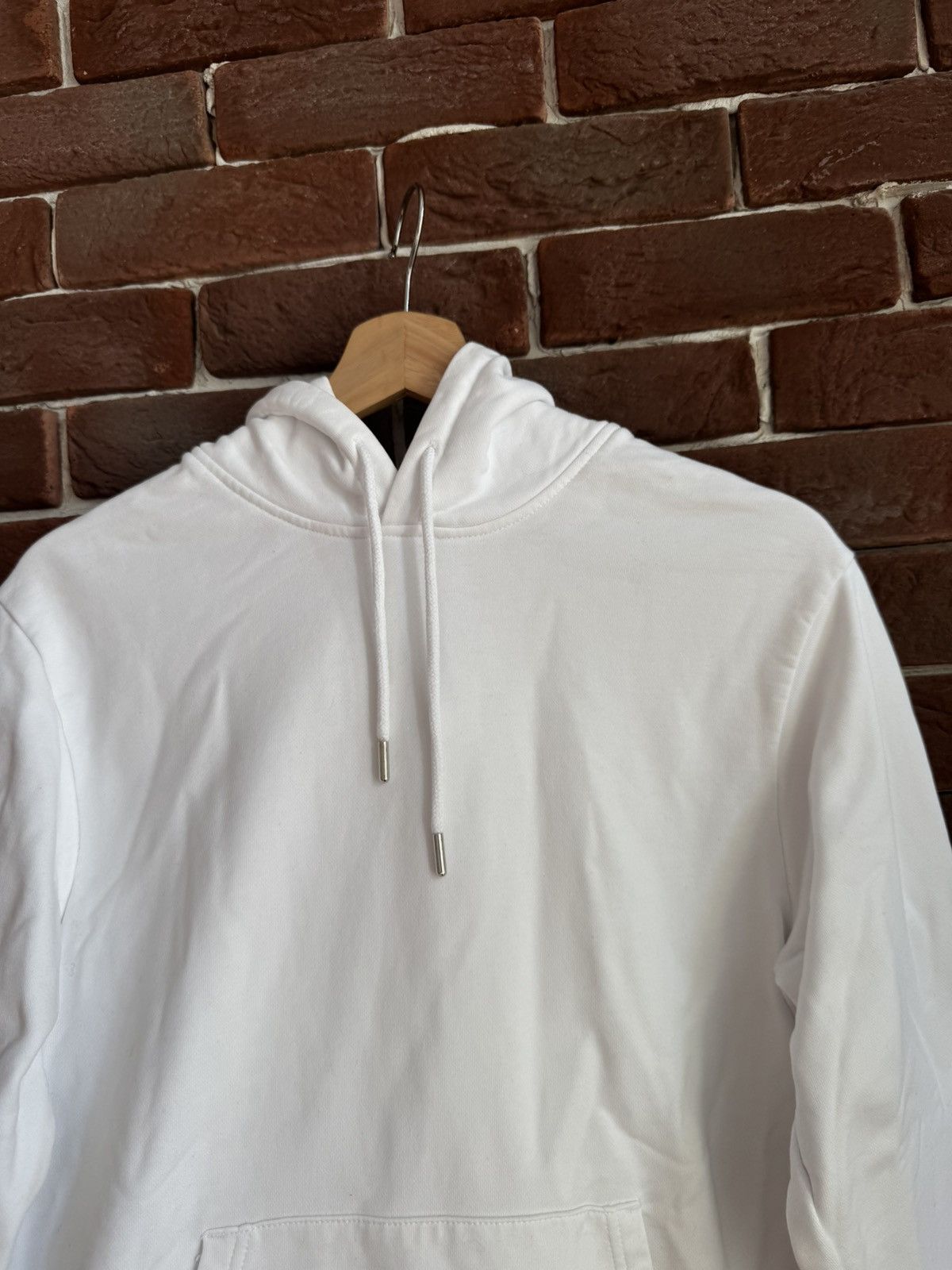 Helmut Lang Rare Helmut Lang white impress hoodie Small Designer Hype Size US S / EU 44-46 / 1 - 3 Thumbnail