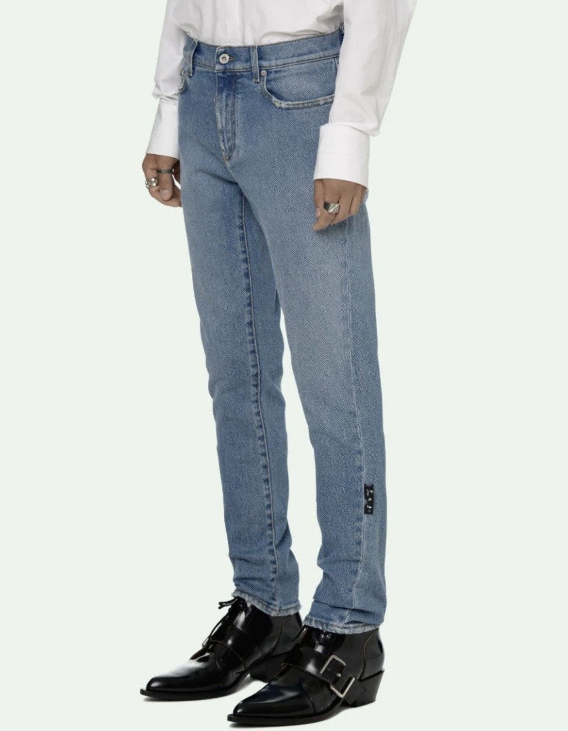 Off-White Off White Diag Pocket Jeans Size US 34 / EU 50 - 4 Thumbnail