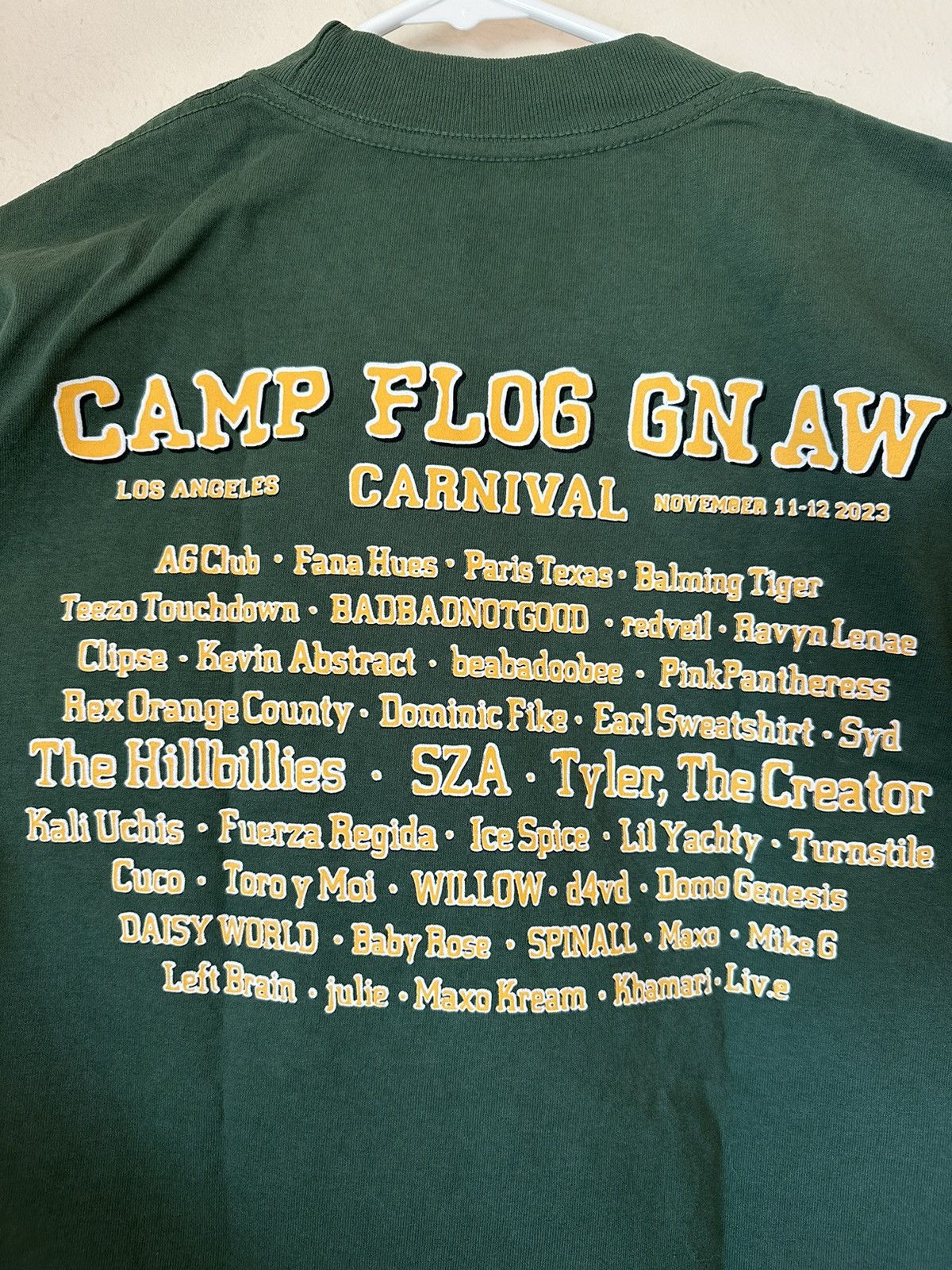 Golf Wang × Odd Future × Tyler The Creator Camp Flog Gnaw 2023 “Sasquatch” T-Shirt Size US S / EU 44-46 / 1 - 4 Thumbnail