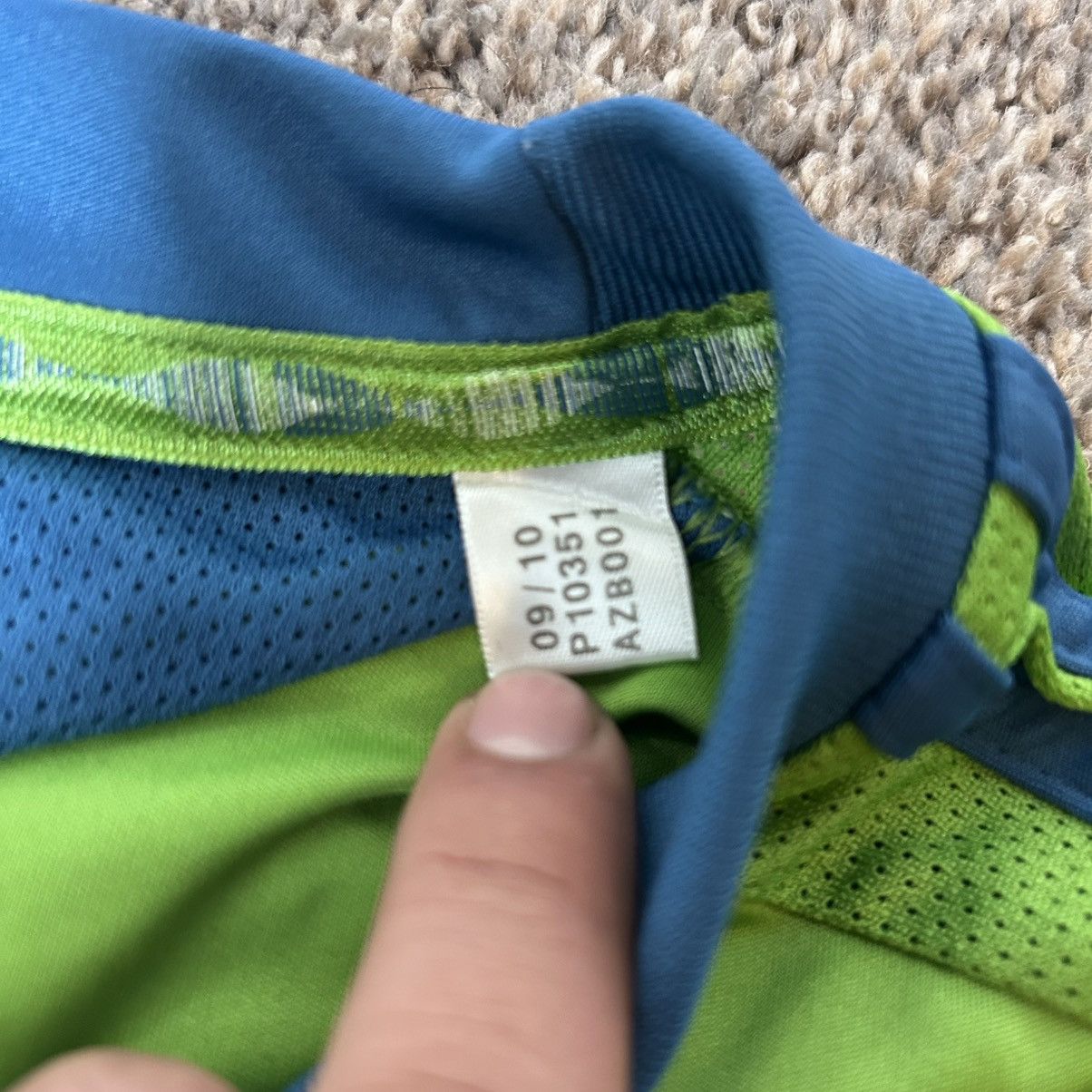 Adidas 2011 Seattle sounders fc mls marks #7 soccer jersey Size US L / EU 52-54 / 3 - 4 Thumbnail