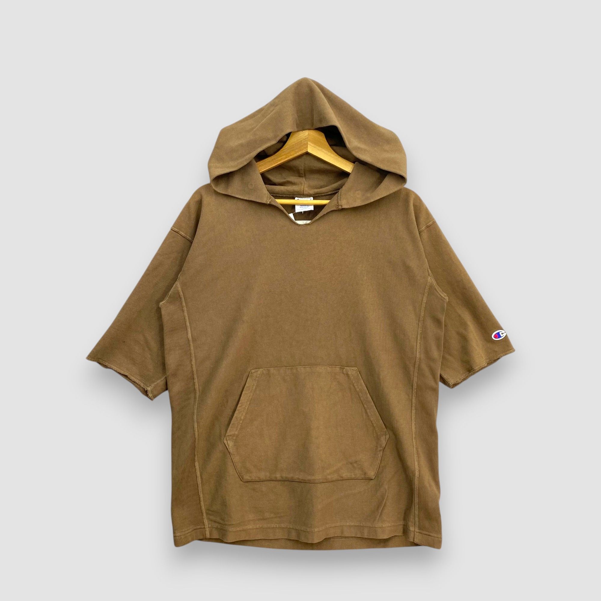 Champion Vintage Y2K Champion Reverse Weave Hoodie Monkey Time Size US M / EU 48-50 / 2 - 2 Thumbnail