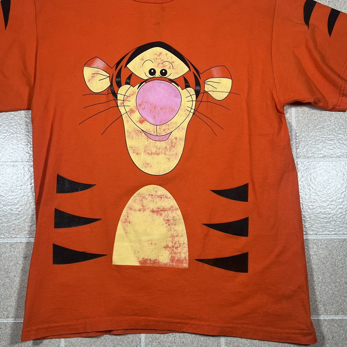 Disney × Vintage Vintage Tigger Face All Over Print Aop Tshirt Y2k Size Large Size US L / EU 52-54 / 3 - 2 Thumbnail