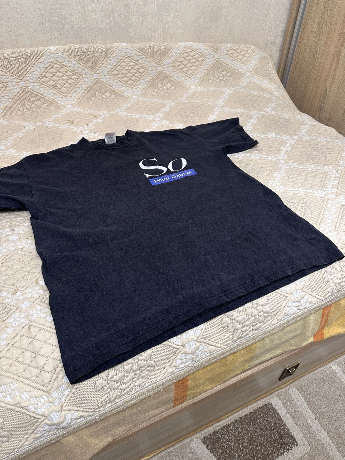 Band Tees 🔥 Peter Gabriel So Back to Front World Tour T Shirt Rock Size US L / EU 52-54 / 3 - 8 Thumbnail