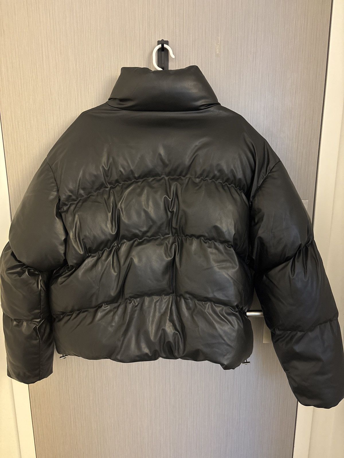 Vintage Faux leather puffer jacket Size US L / EU 52-54 / 3 - 3 Thumbnail