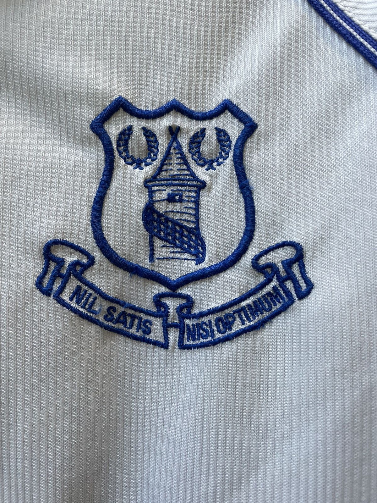 Umbro × Vintage EVERTON 1998 1999 AWAY FOOTBALL SHIRT SOCCER JERSEY UMBRO Size US M / EU 48-50 / 2 - 3 Thumbnail