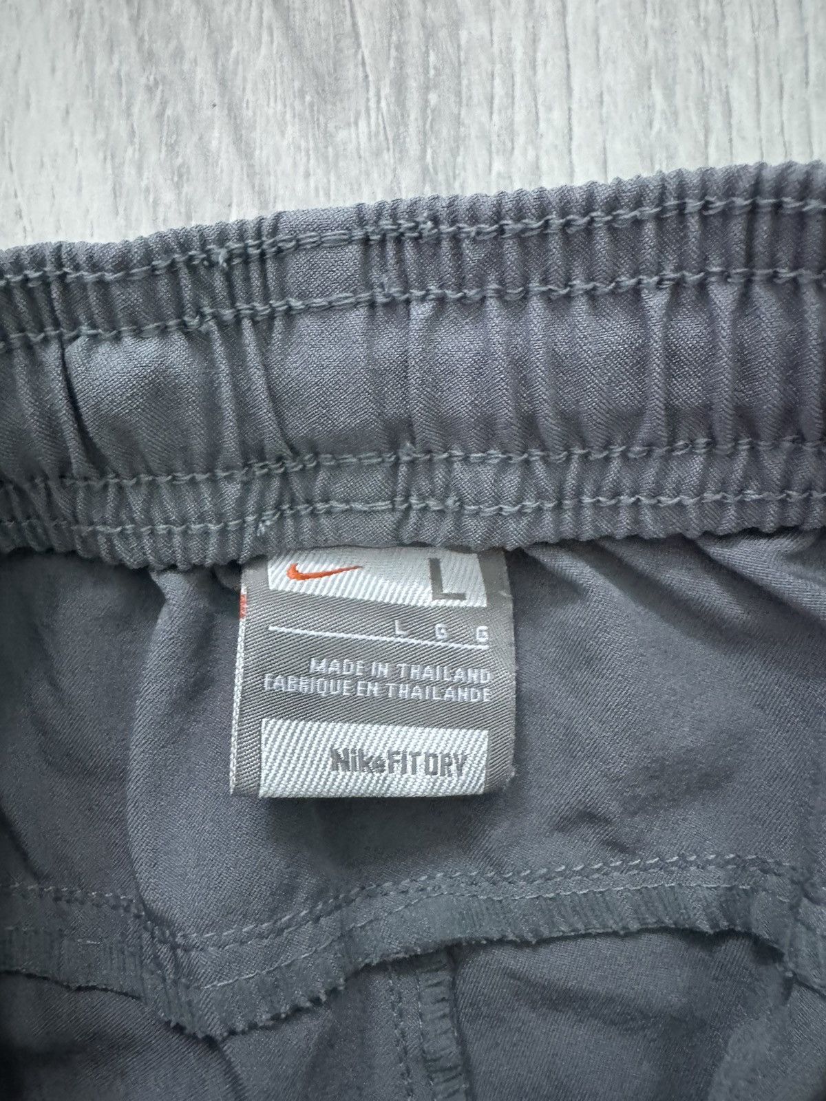 Nike Vintage nike track pants y2k grey parachute gorpcore Size US 34 / EU 50 - 9 Thumbnail