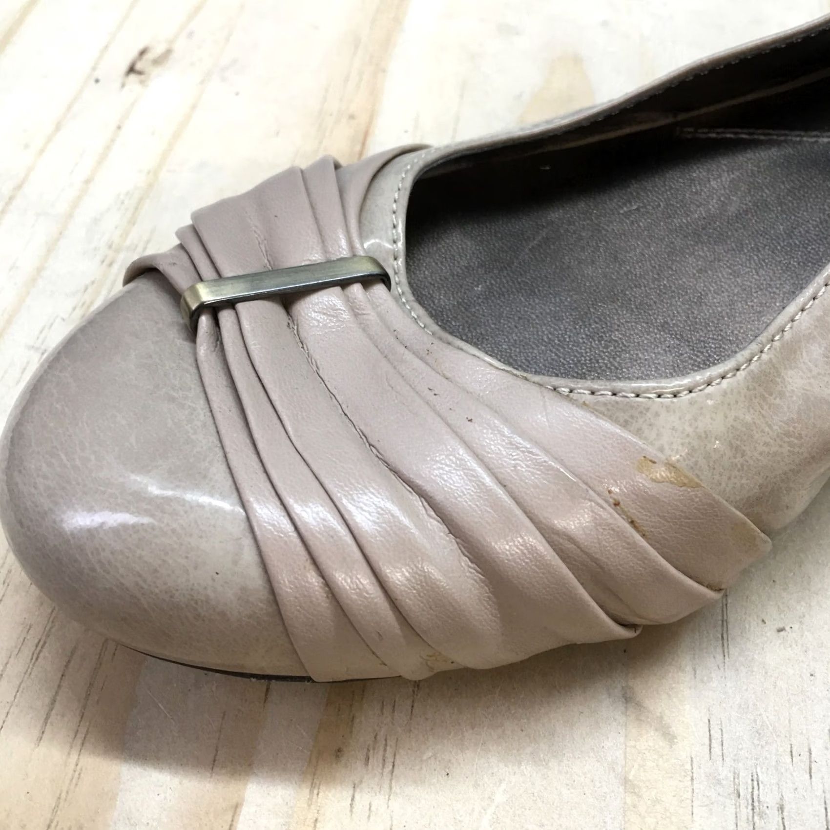 Naturalizer Naturalizer Sandals Womens 11M Hanley Closed Toe Slingback Brown Leather Slip On Size US 8 / IT 38 - 5 Thumbnail