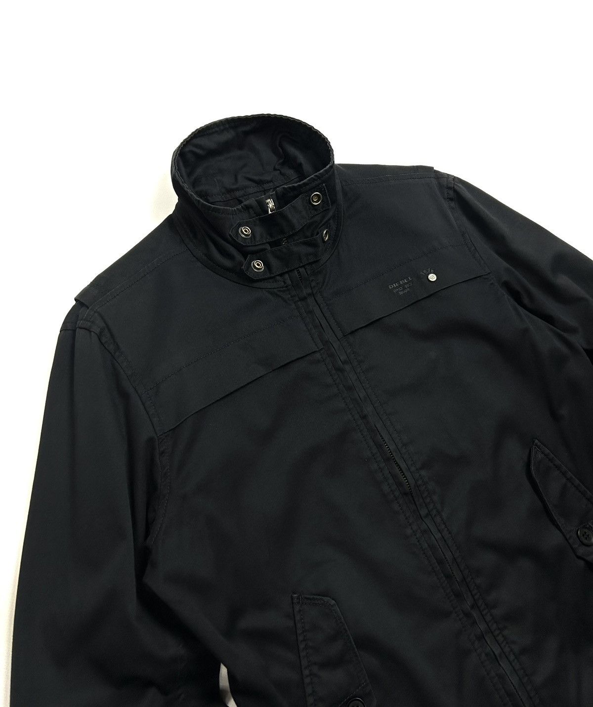 Diesel Rare Diesel Japanese Vintage Moto Jacket Men’s M Black Y2K Size US M / EU 48-50 / 2 - 6 Thumbnail