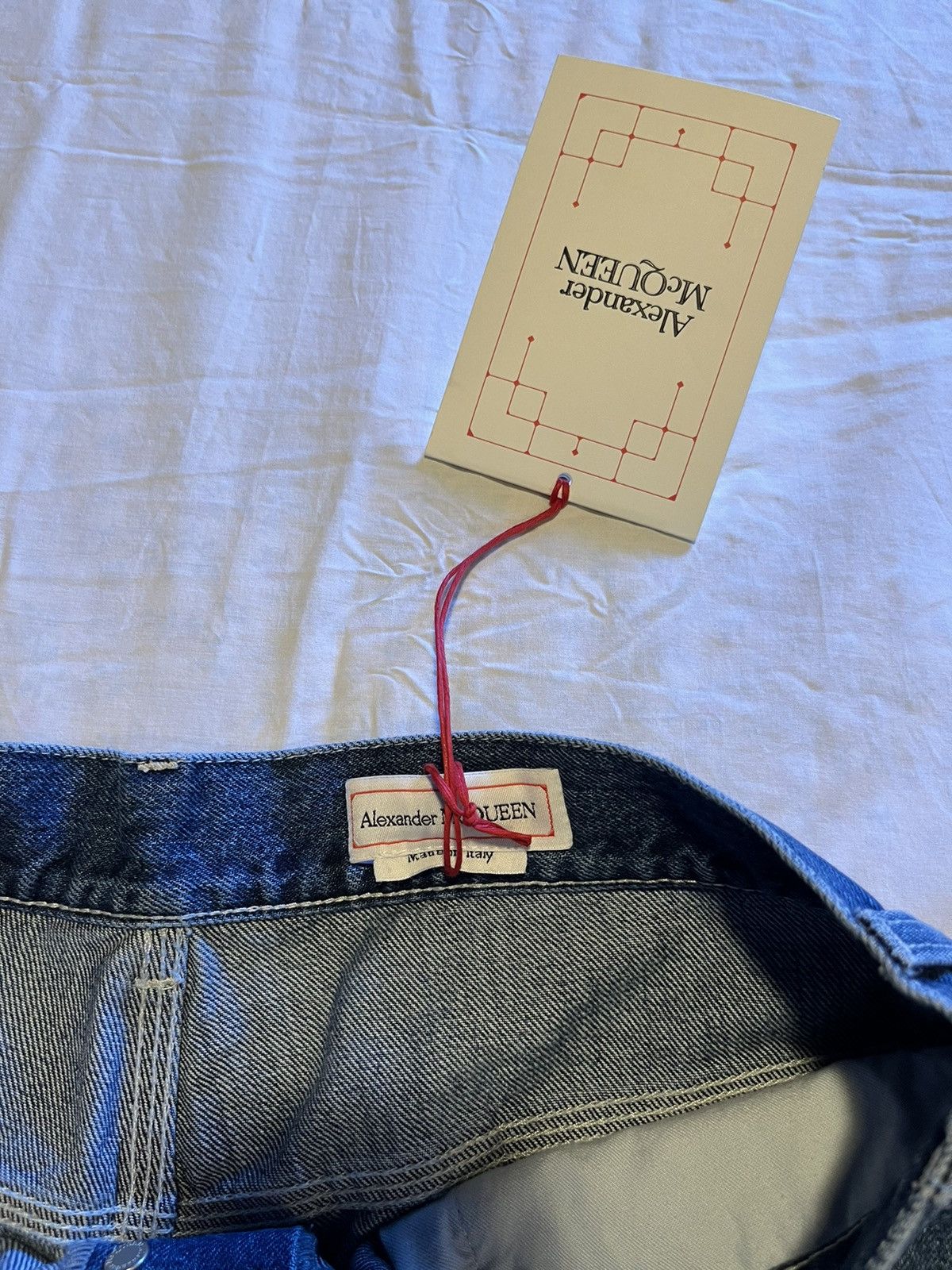 Alexander McQueen Alexander McQueen baggy wide leg jeans. Size US 34 / EU 50 - 7 Thumbnail