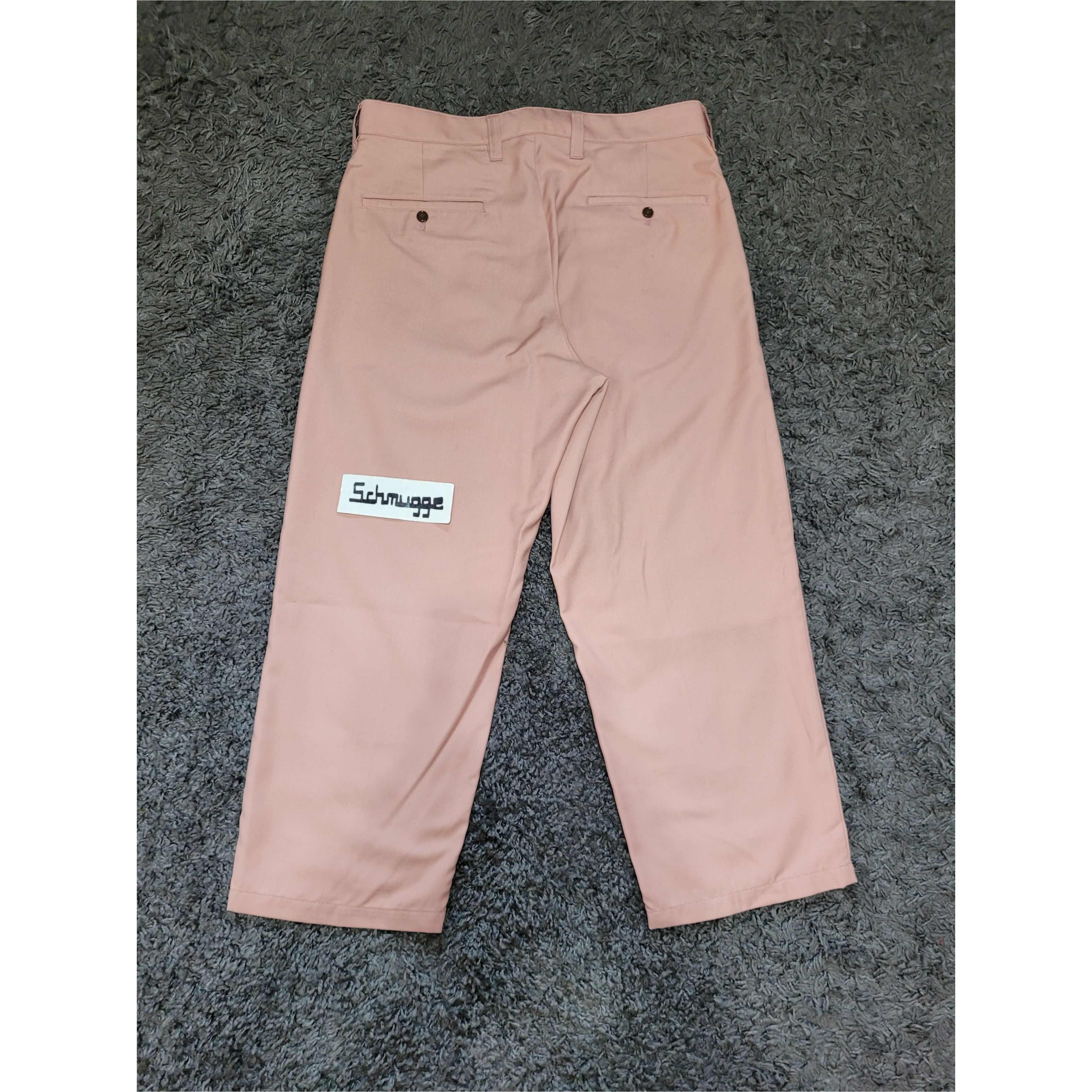 Neighborhood NEIGHBORHOOD x PEEL&LIFT LUKER TACK ER-PT PINK PLEATED PANTS Size US 32 / EU 48 - 2 Thumbnail