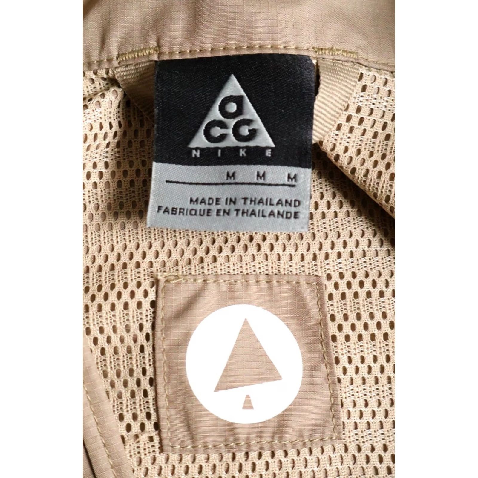Nike ACG Nike ACG Windbreaker Jacket Men M Beige Hooded Full Zip High Neck Size US M / EU 48-50 / 2 - 4 Thumbnail