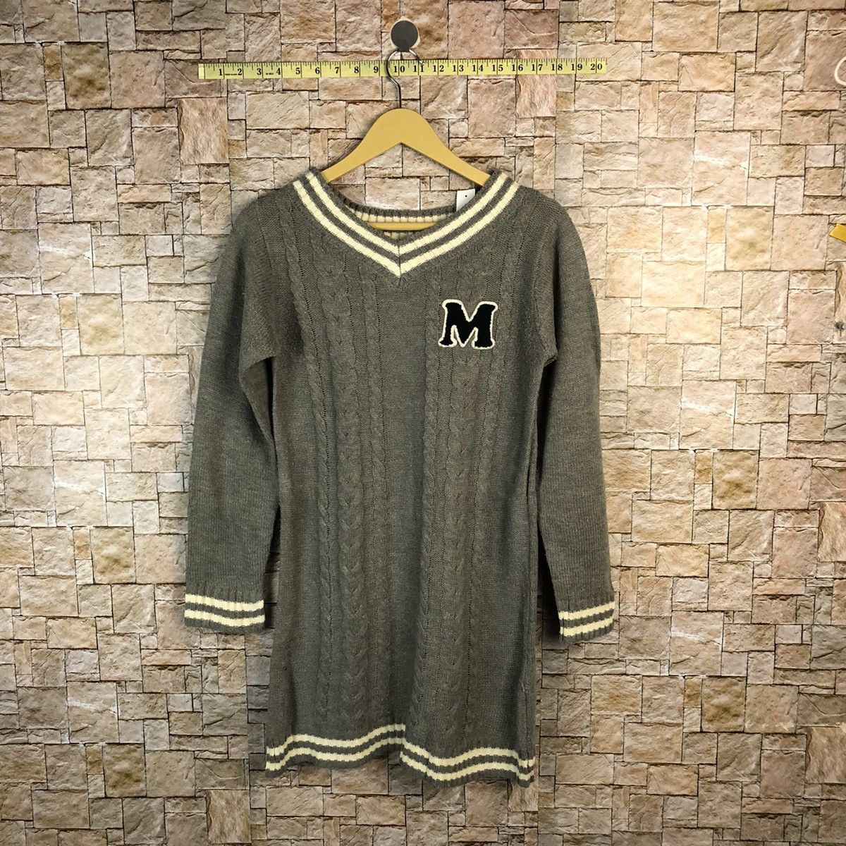 Homespun Knitwear × Japanese Brand Mc Sister Grey Knitwear #A817 Size M / US 6-8 / IT 42-44 - 1 Thumbnail