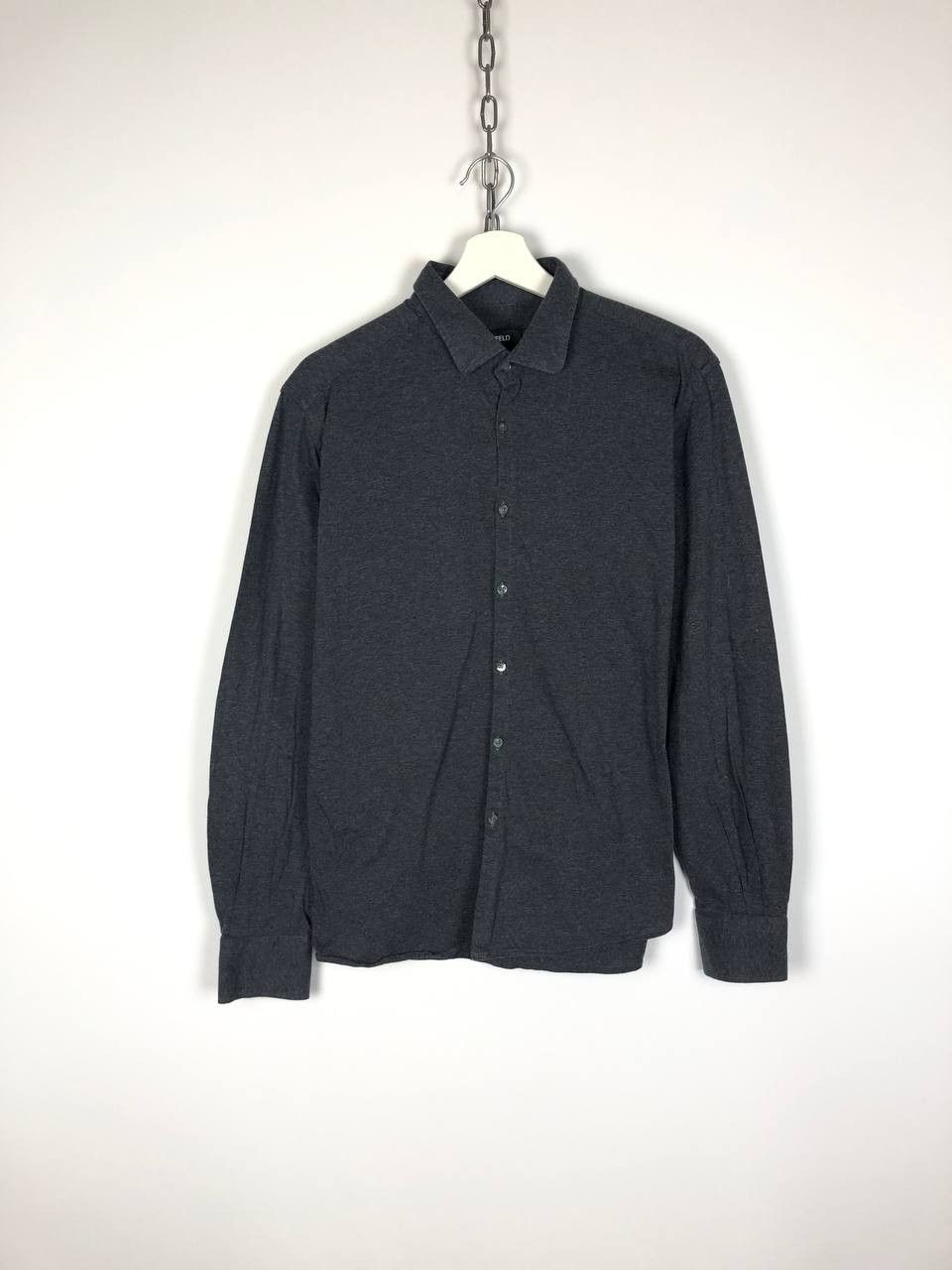 Karl Lagerfeld LAGERFELD BASIC SHIRT GRAY SIZE M Size US M / EU 48-50 / 2 - 1 Thumbnail