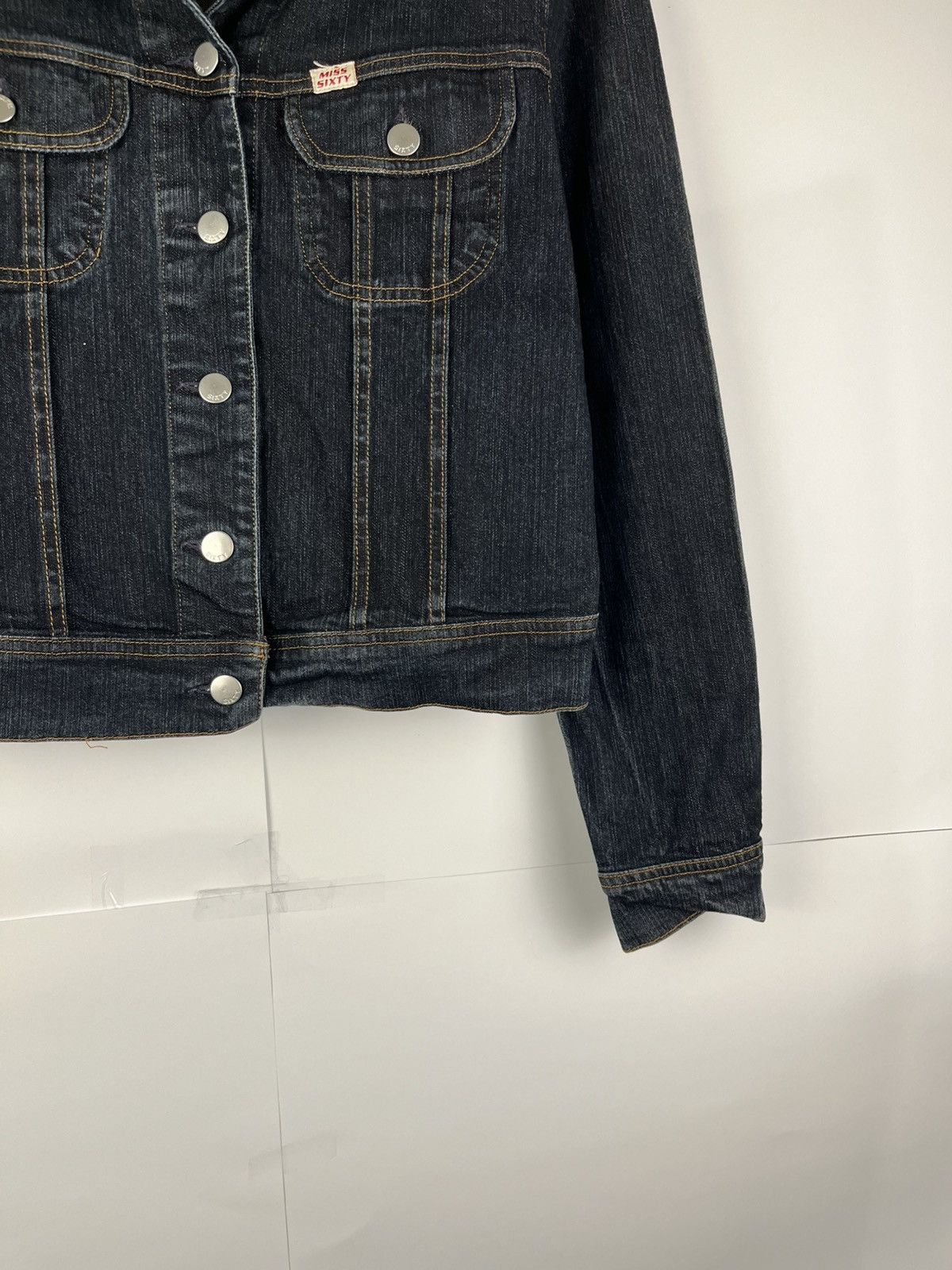 Miss Sixty Miss Sixty Y2K Rare Streetwear Denim Jacket Size M / US 6-8 / IT 42-44 - 4 Thumbnail