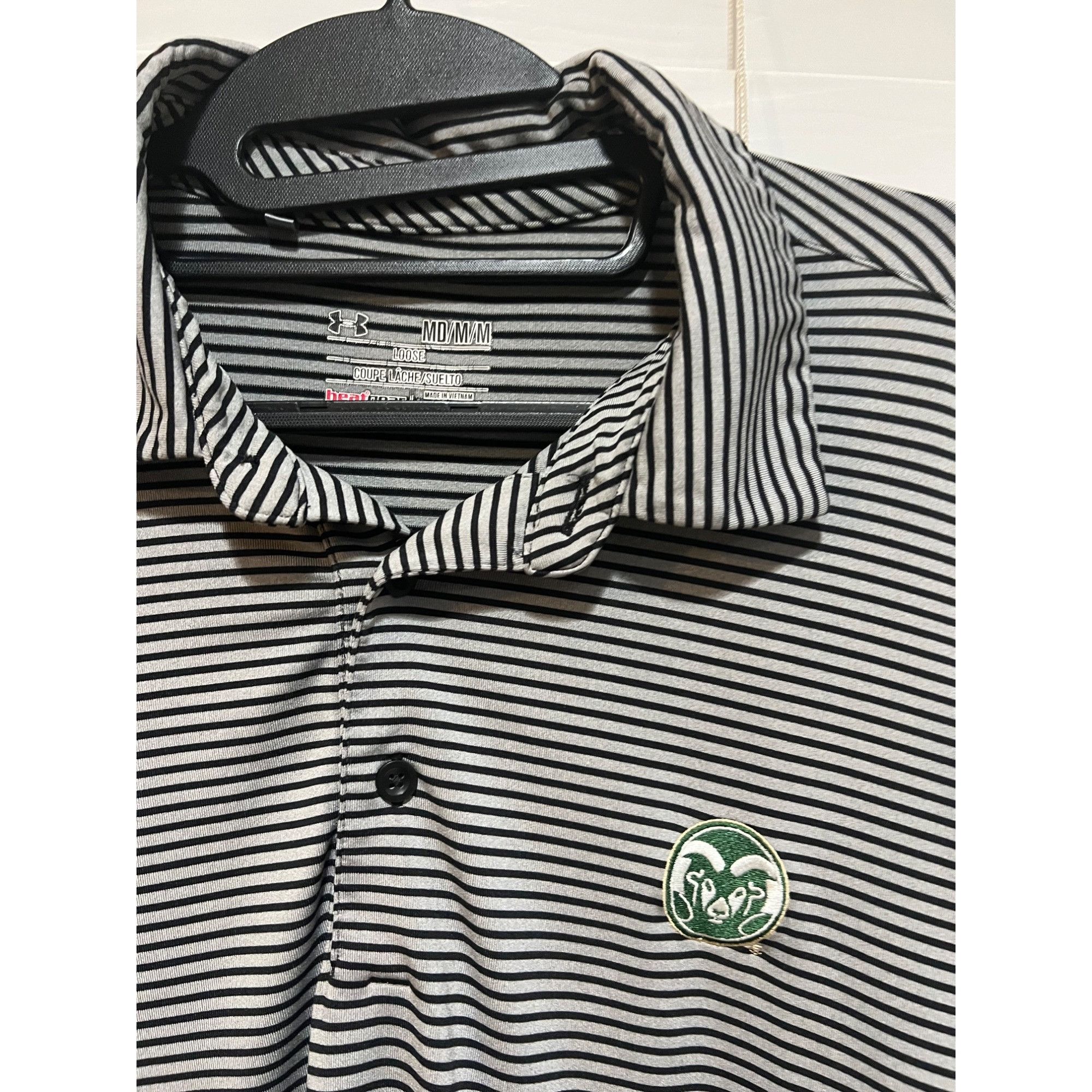 Under Armour Under Armour Colorado State Rams Polo Shirt - Size M Size US M / EU 48-50 / 2 - 2 Thumbnail