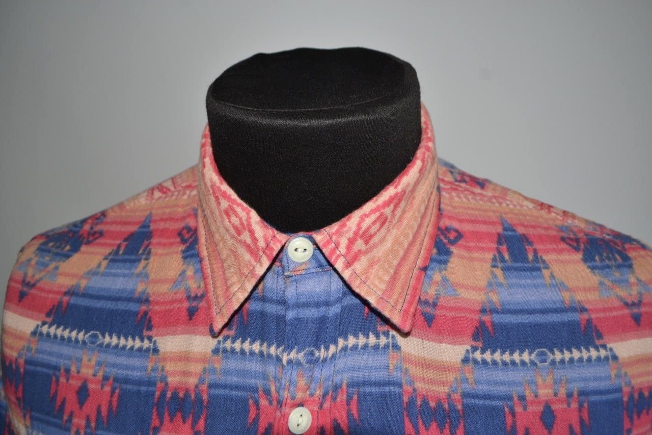 Denim & Supply Ralph Lauren DENIM & SUPPLY RALPH LAUREN Aztec Shirt Size L Short Sleeve Size US L / EU 52-54 / 3 - 3 Thumbnail