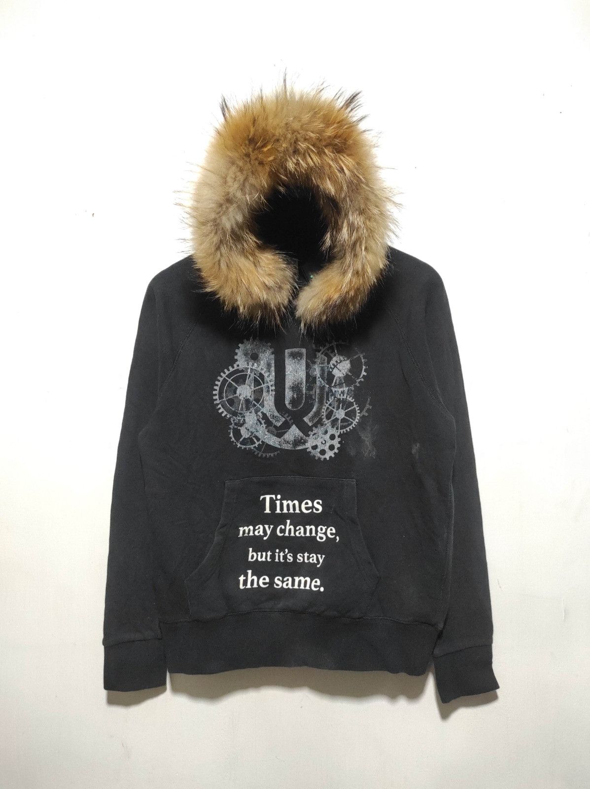 Japanese Brand Uver World fur hoodie ifsix LGB style Size US S / EU 44-46 / 1 - 3 Thumbnail