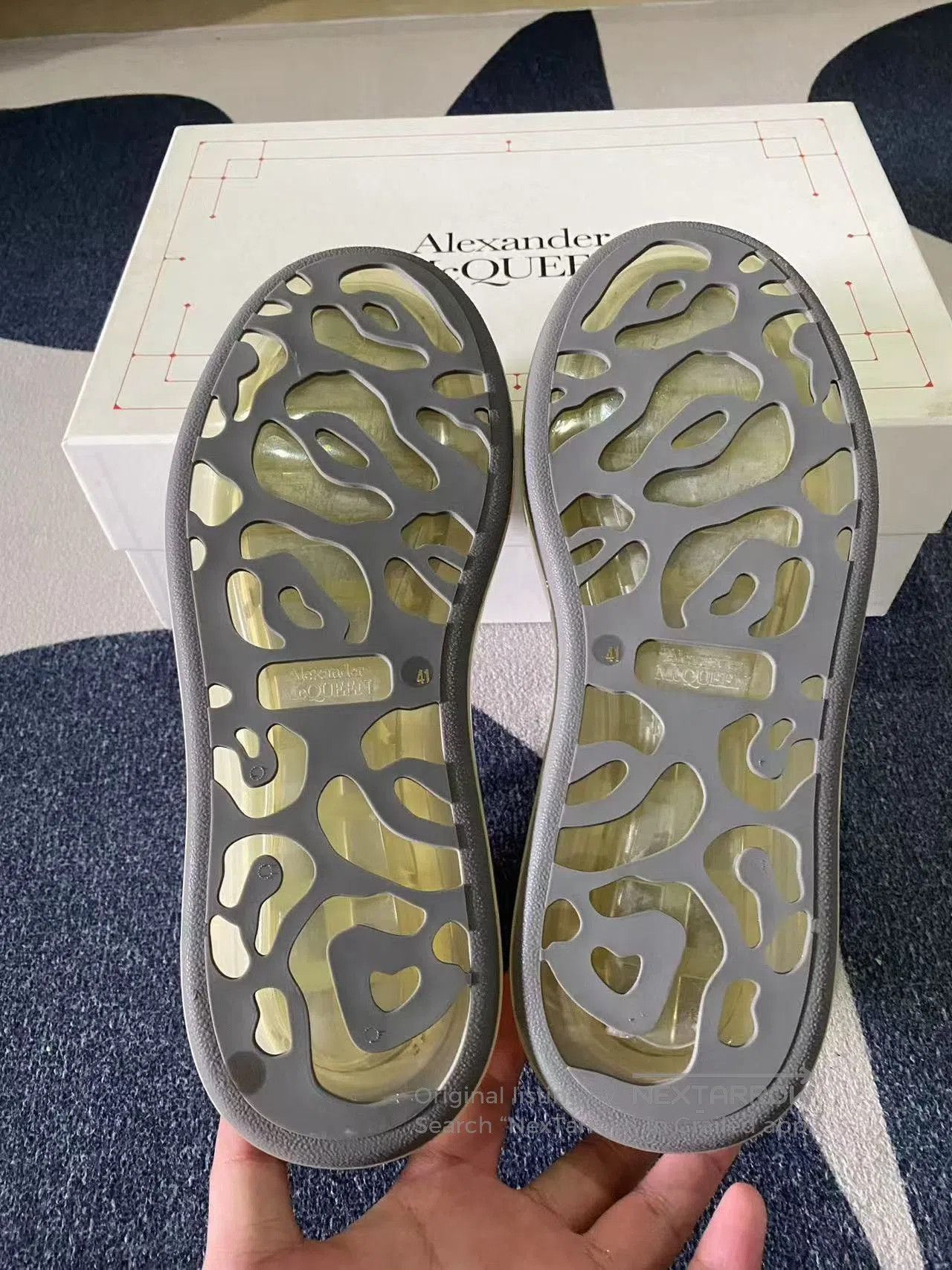 Alexander McQueen Alexander McQueen Reflective Men's Sneakers. Size US 8 / EU 41 - 4 Thumbnail