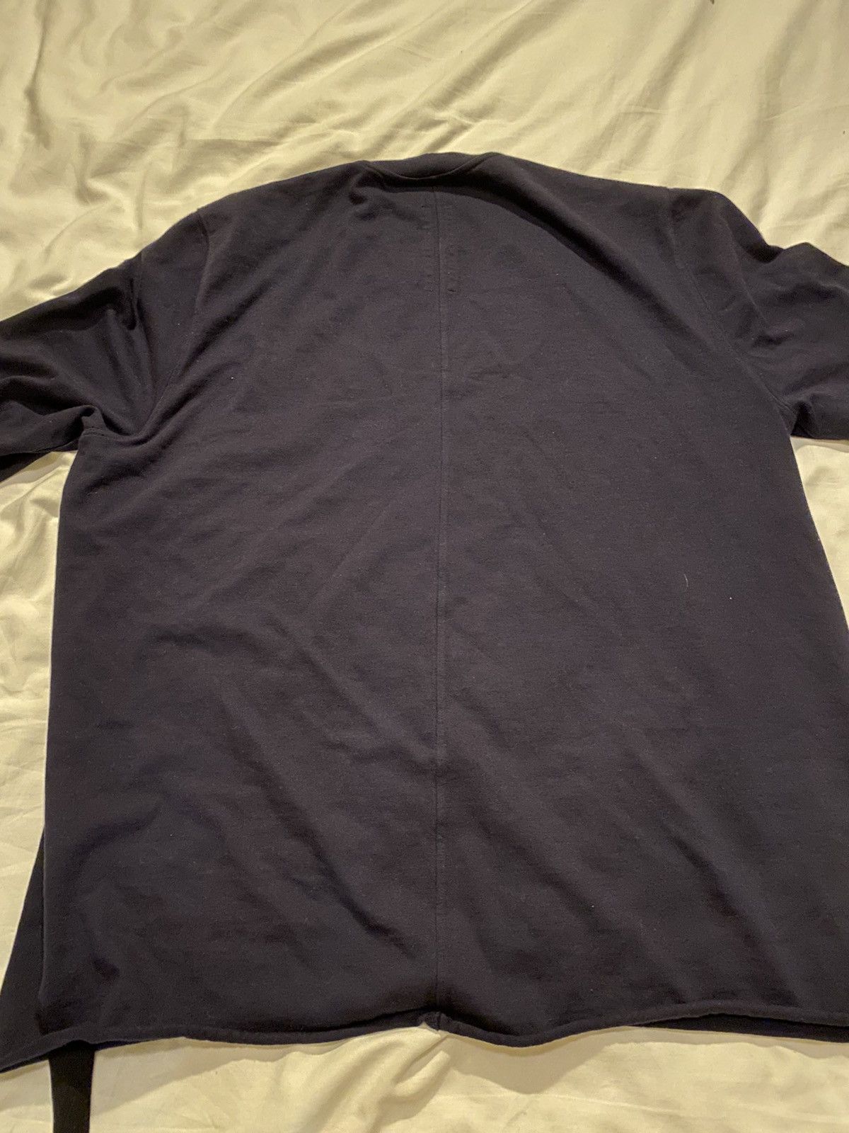 Rick Owens × Rick Owens Drkshdw RICK OWENS DRKSHDW Navy Crewneck Sweater In 06 Indigo Size US M / EU 48-50 / 2 - 2 Thumbnail