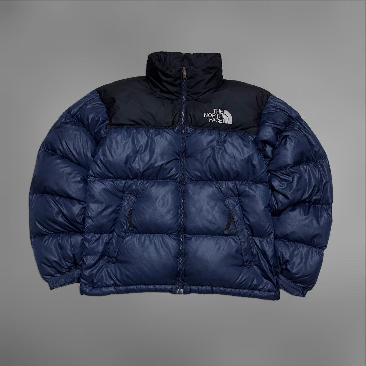 The North Face Vintage The North Face navy 700 Nuptse Korea Down Jacket Size US XS / EU 42 / 0 - 1 Thumbnail