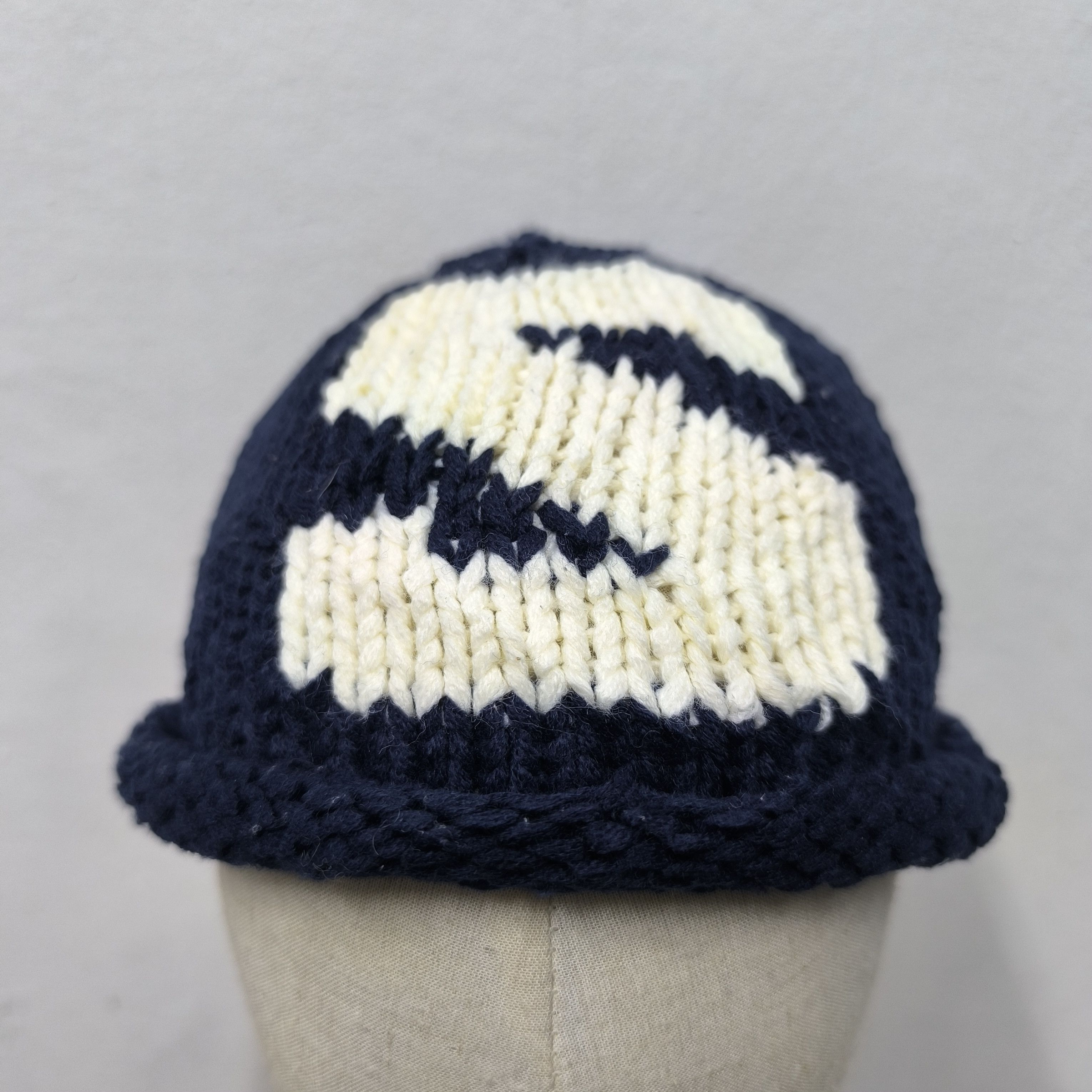 Stussy 💥 Vintage stussy big logo 'S' wool pull on beanie hat Size ONE SIZE - 4 Thumbnail