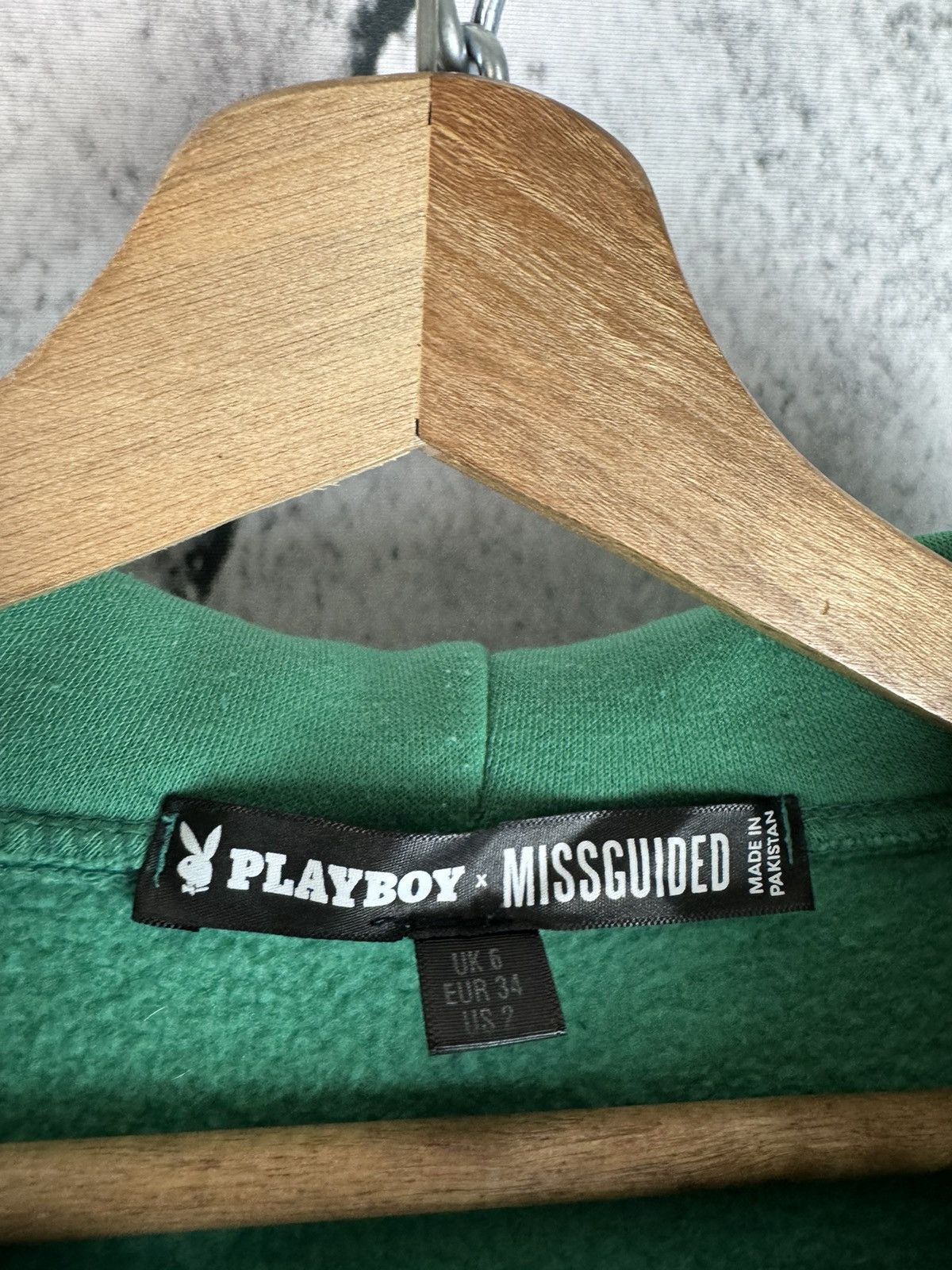 Playboy Playboy x Missguided Oversized Hoodie Vintage Streetwear 90s Size US L / EU 52-54 / 3 - 3 Thumbnail
