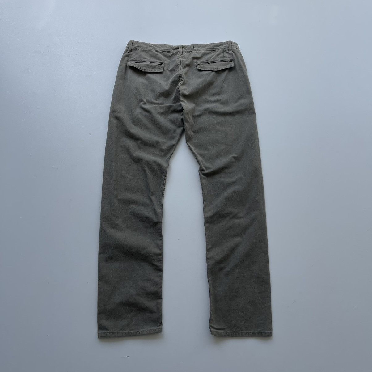 Scarti-Lab Scarti-Lab 101 2013 Vintage Cotton Chino Pants Green Casual Size US 36 / EU 52 - 3 Thumbnail
