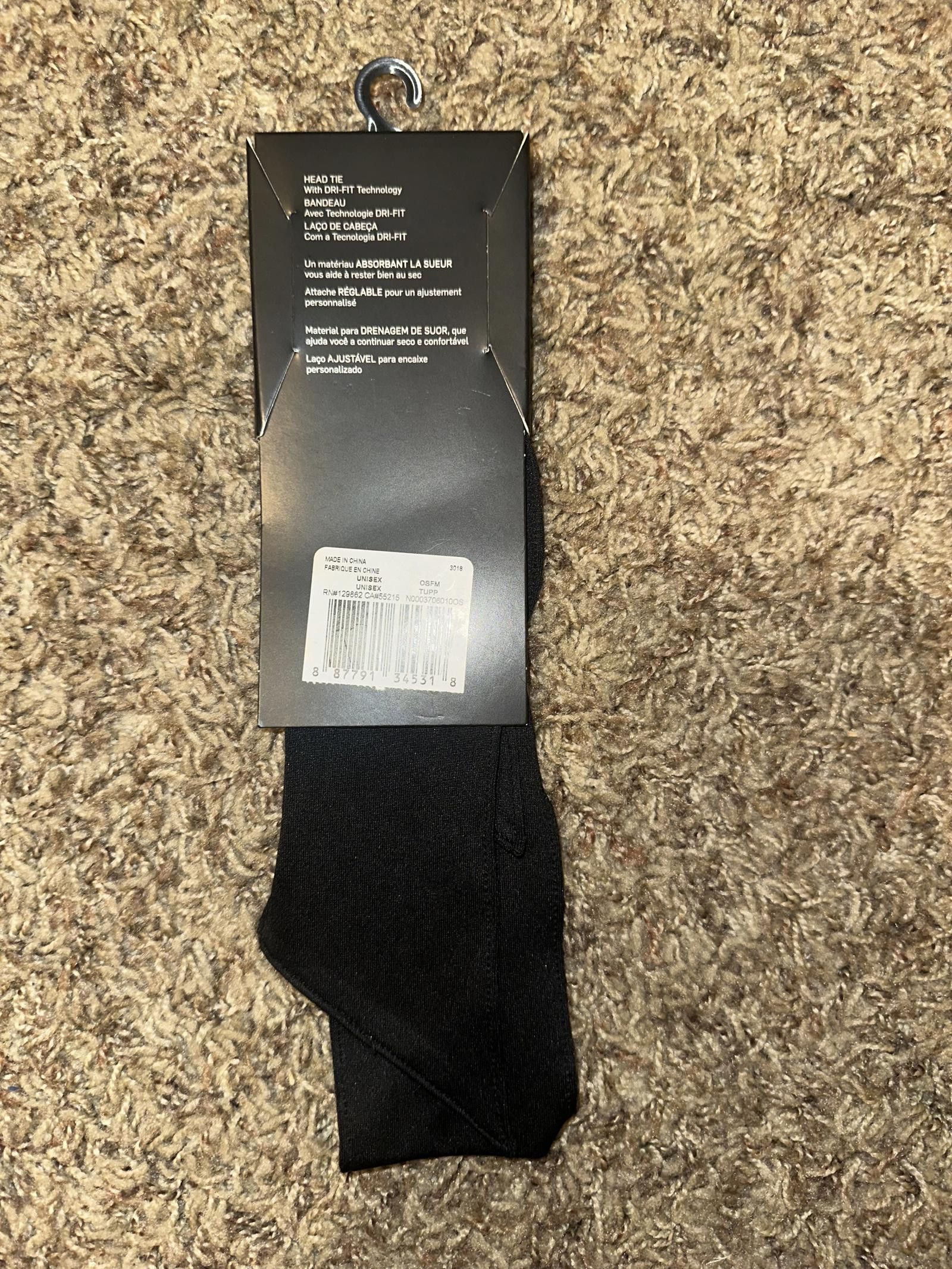 Nike Nike Dry Head Tie Black Size ONE SIZE - 7 Thumbnail