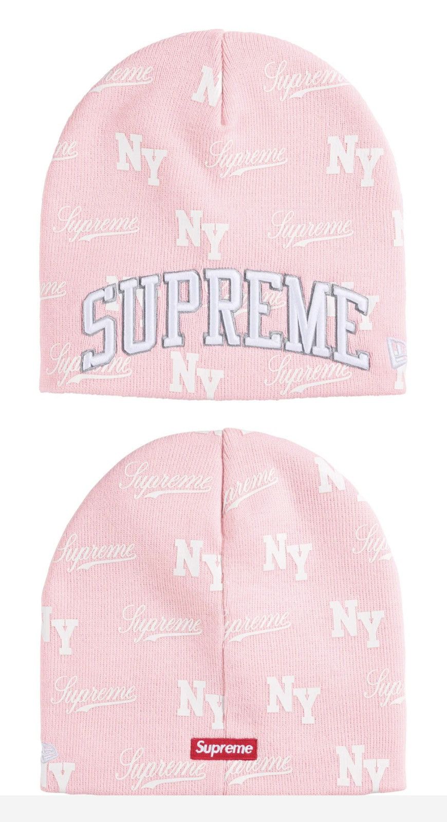 Supreme New Era Monogram Beanie (SS26) Size ONE SIZE - 1 Thumbnail