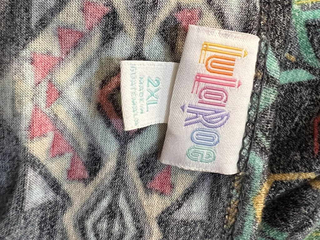 Other LuLaRoe 2XL gray Aztec body con Size XL / US 12-14 / IT 48-50 - 4 Thumbnail