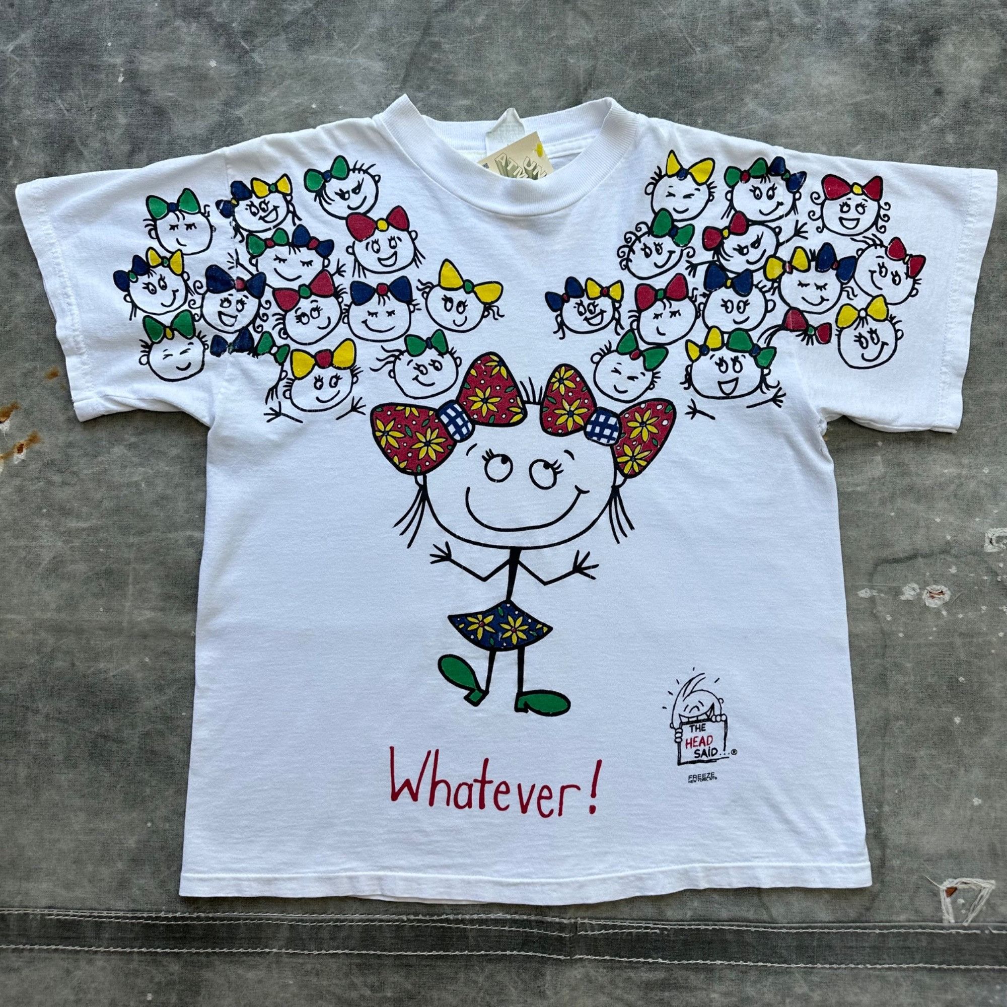 Vintage Vintage “Whatever” Freeze Graphics Big Print Shirt Size US XS / EU 42 / 0 - 1 Thumbnail