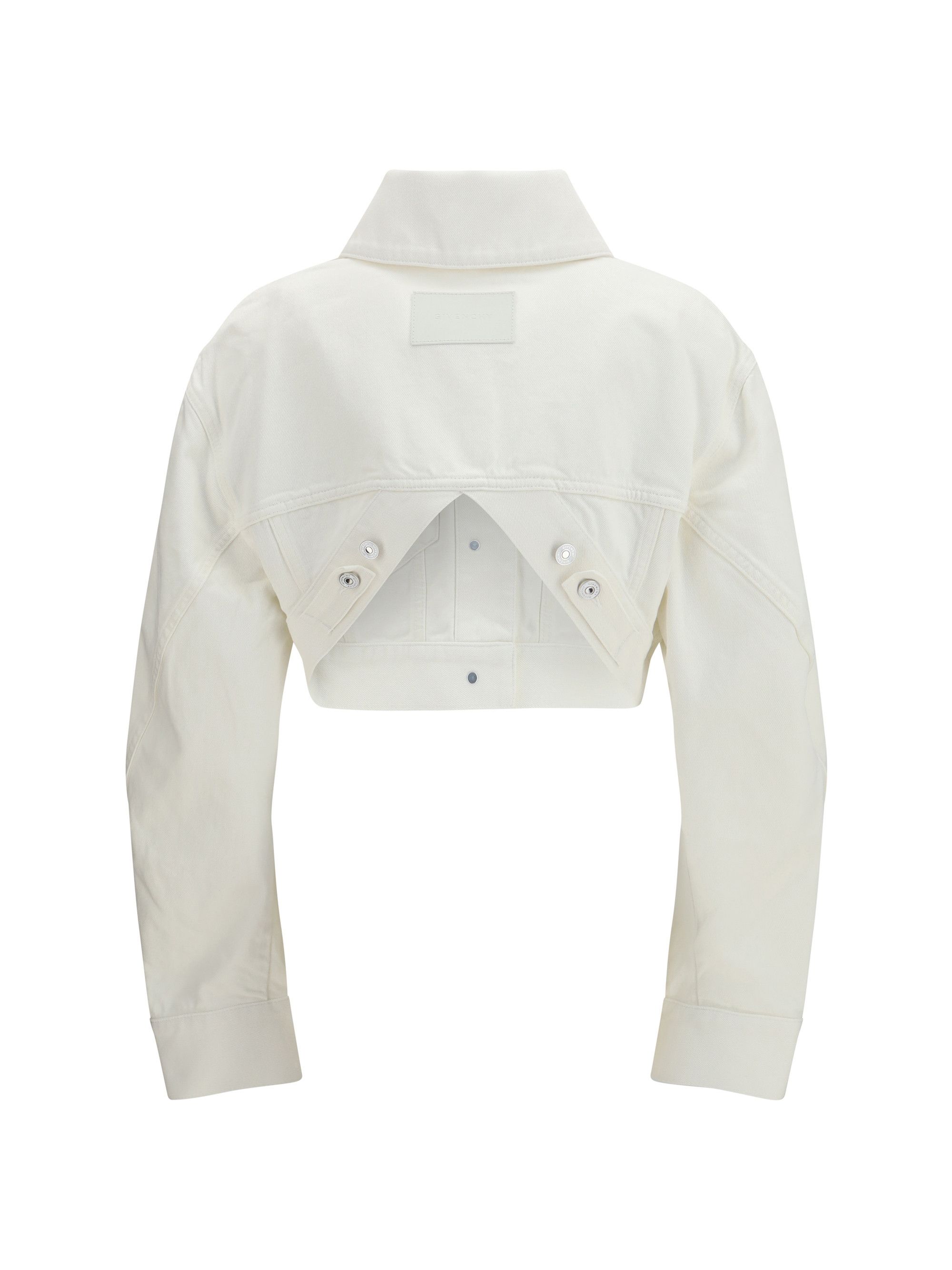 Givenchy Cocoon reversed-effect raw denim Jacket Size S / US 4 / IT 40 - 1 Thumbnail