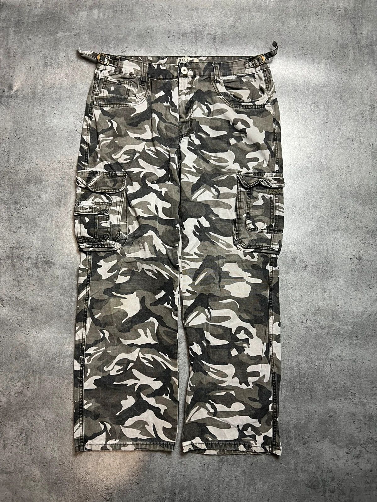 Vintage Camo military drain pants Size US 33 - 1 Thumbnail