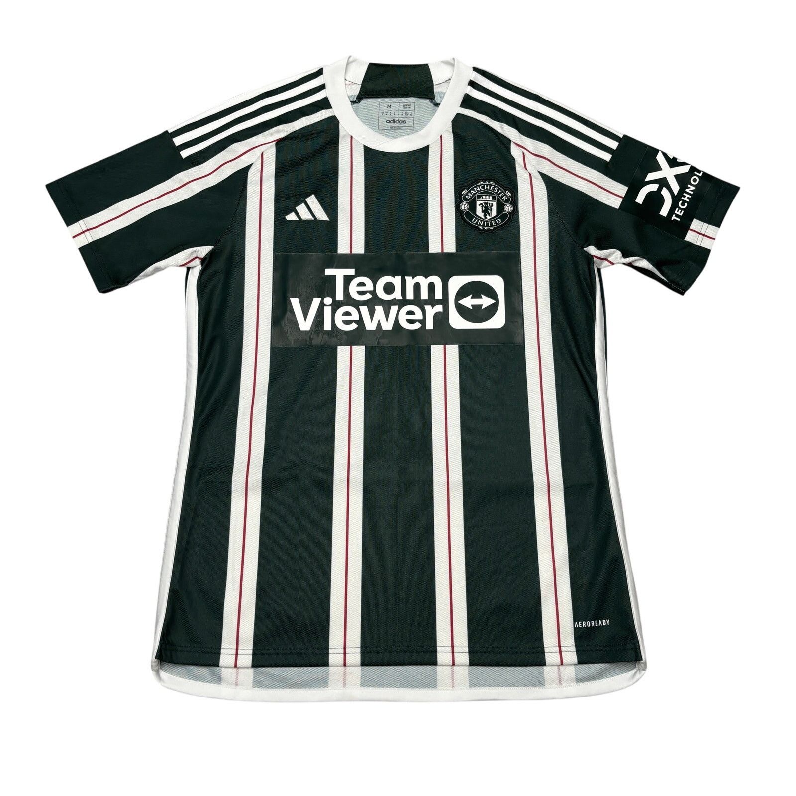 Adidas Adidas Manchester United 2023/24 Away Jersey Blank Men's M Size US M / EU 48-50 / 2 - 1 Thumbnail