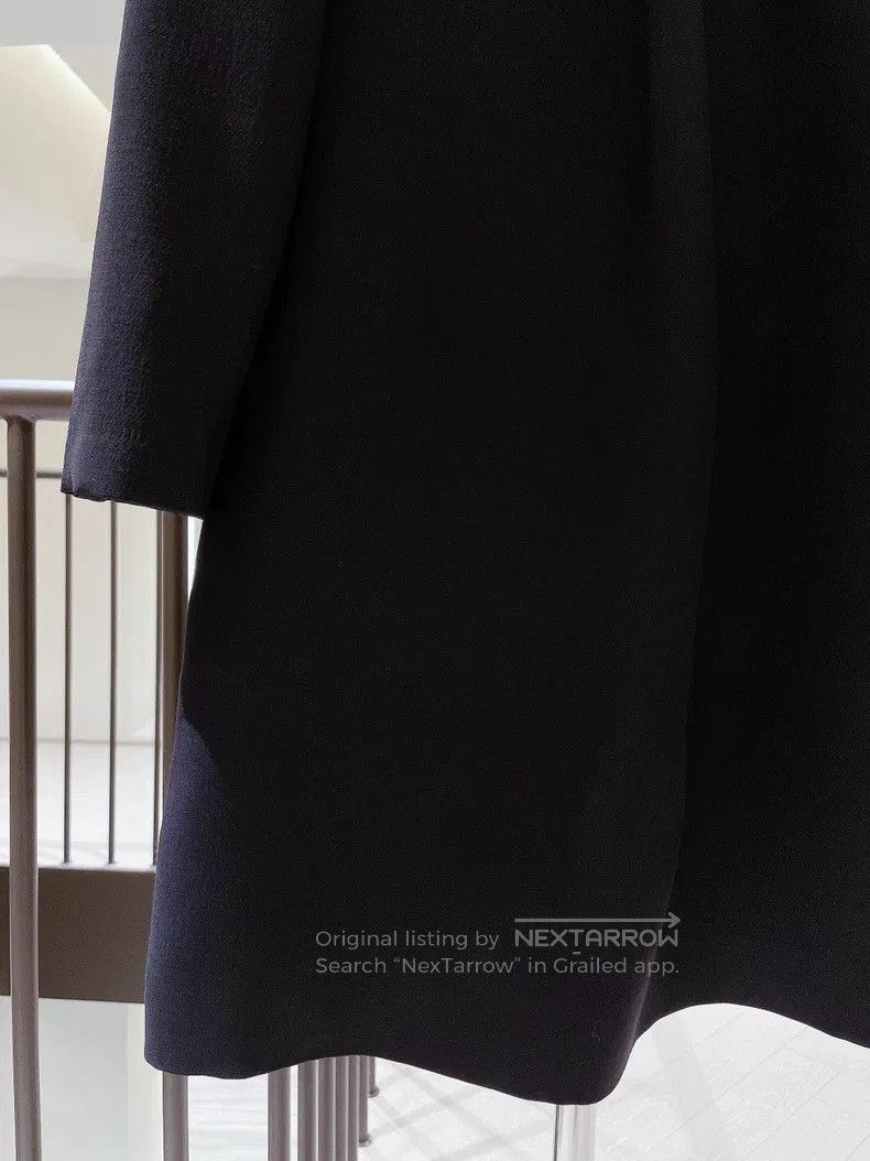 Valentino Valentino Classic black and white fake tie long-sleeved dr Size S / US 4 / IT 40 - 4 Thumbnail