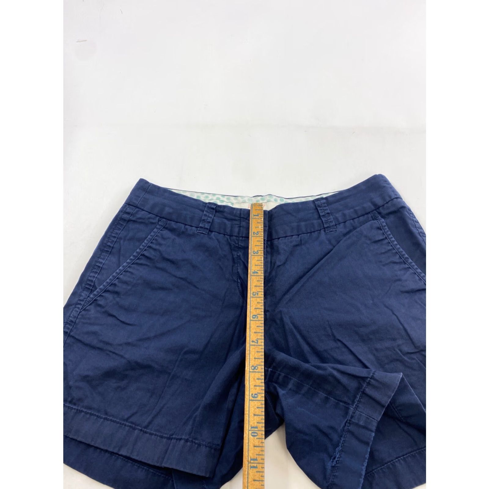 J.Crew J.Crew Shorts Women’s 00 Blue Chino Casual Travel Cotton 100% Womens Size 24" / US 00 / IT 34 - 5 Thumbnail