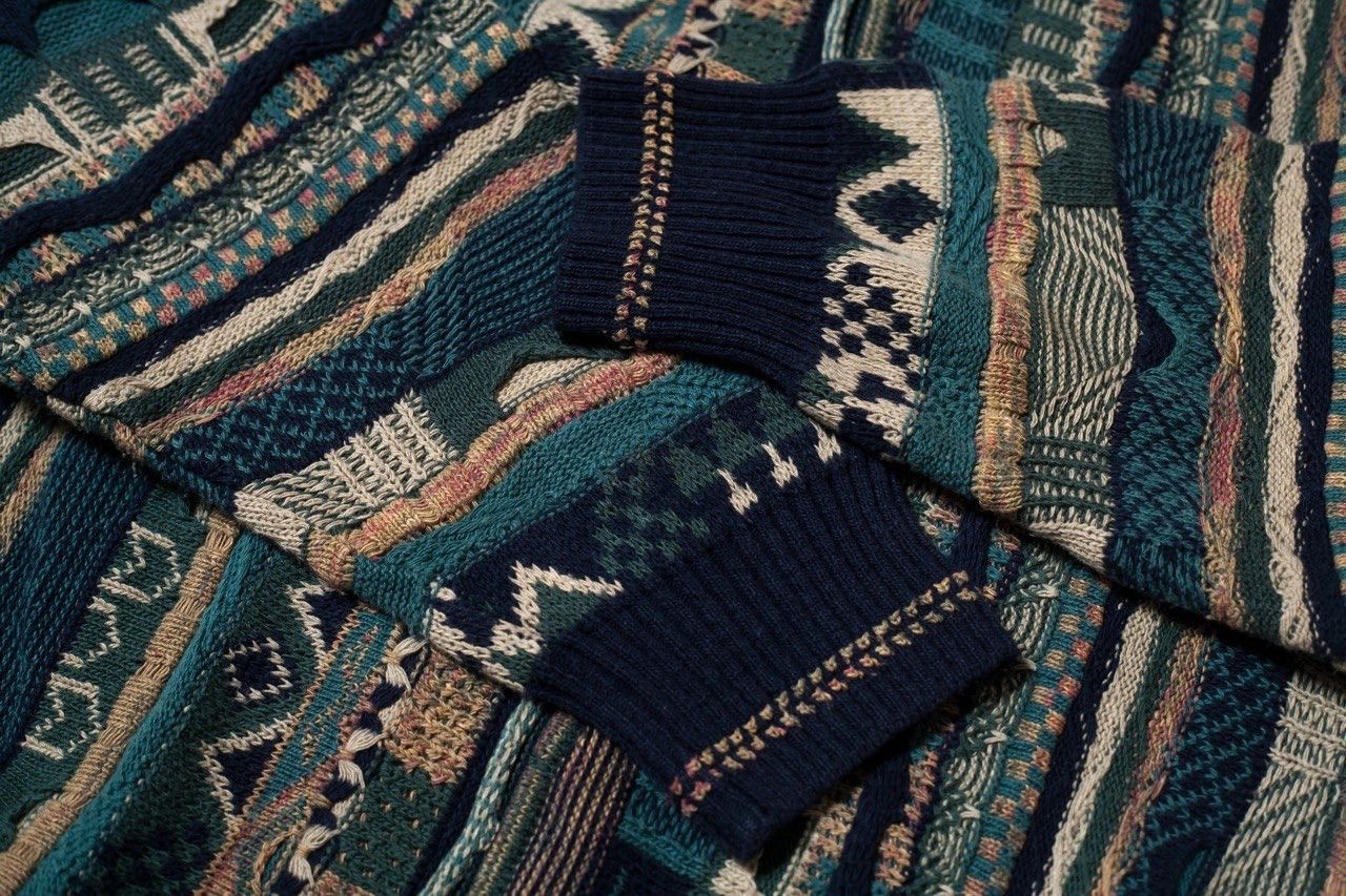 Vintage Croft&Barrow Vintage 90's Coogi Inspired Sweater Knit Size US L / EU 52-54 / 3 - 6 Thumbnail