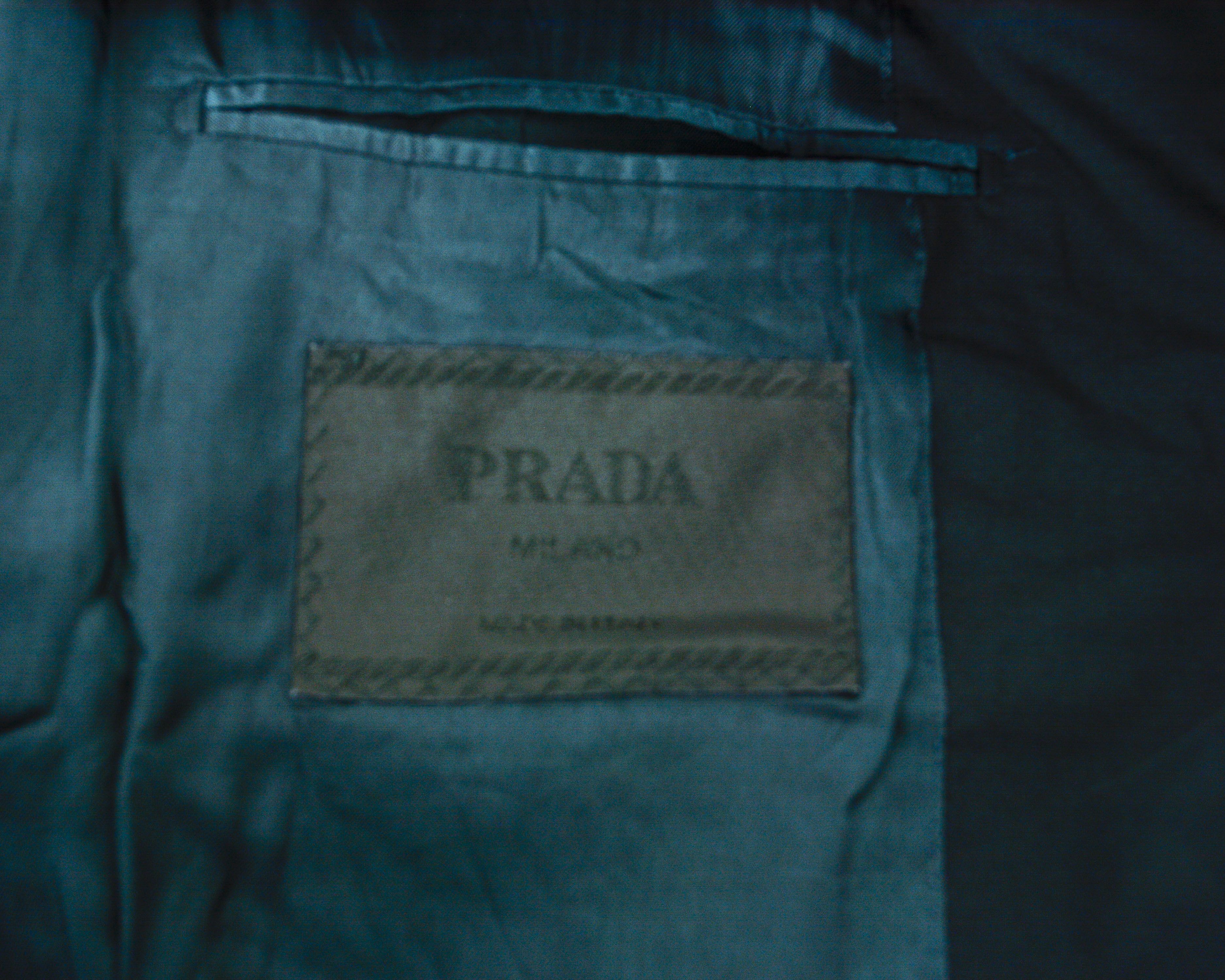 Prada Blazer UK 42 US Wool Suit Jacket EU 52 DE Sport Coat Italy L Size 42R - 7 Thumbnail