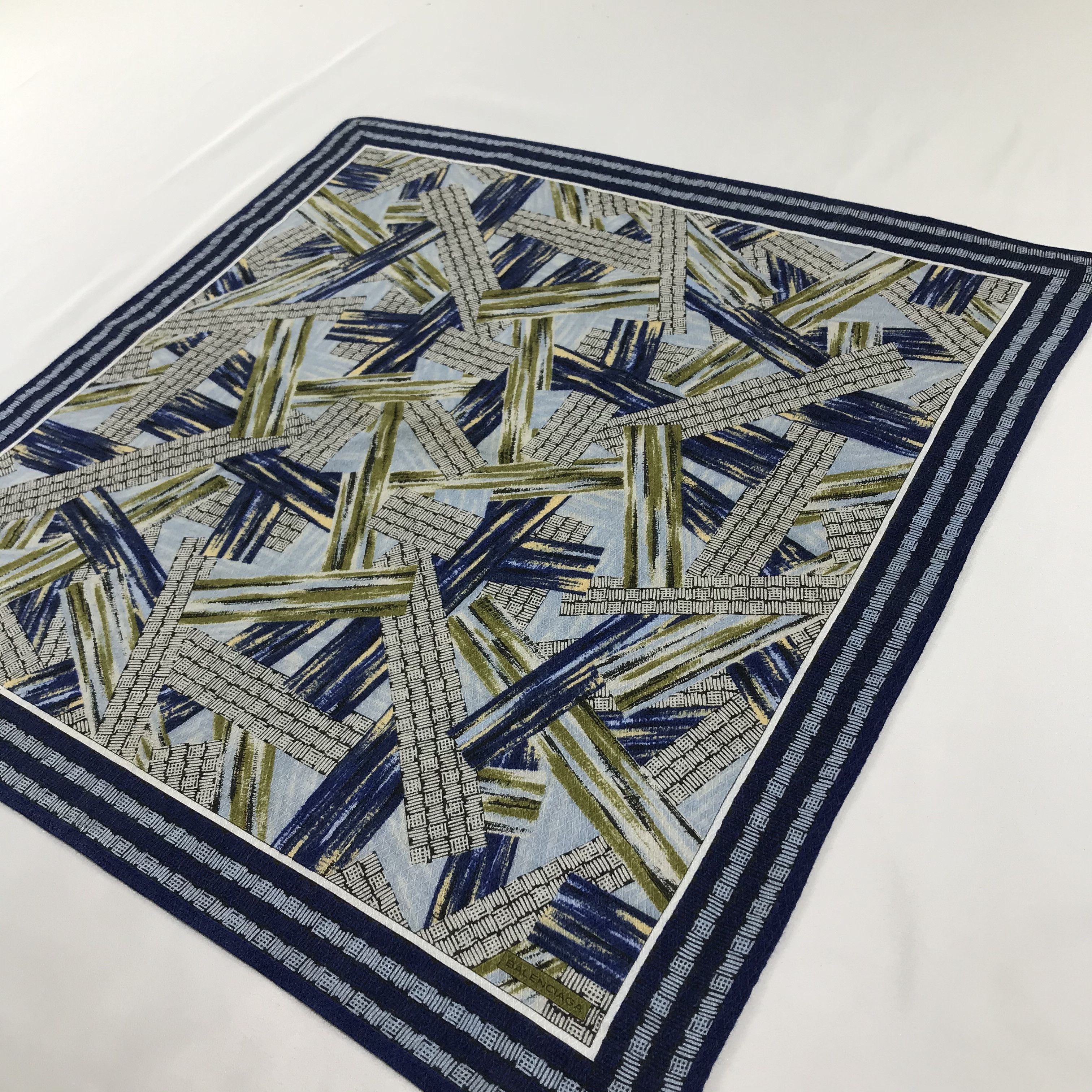 Vintage Balenciaga Handkerchief Neckerchief Bandana H633 Size ONE SIZE - 5 Thumbnail