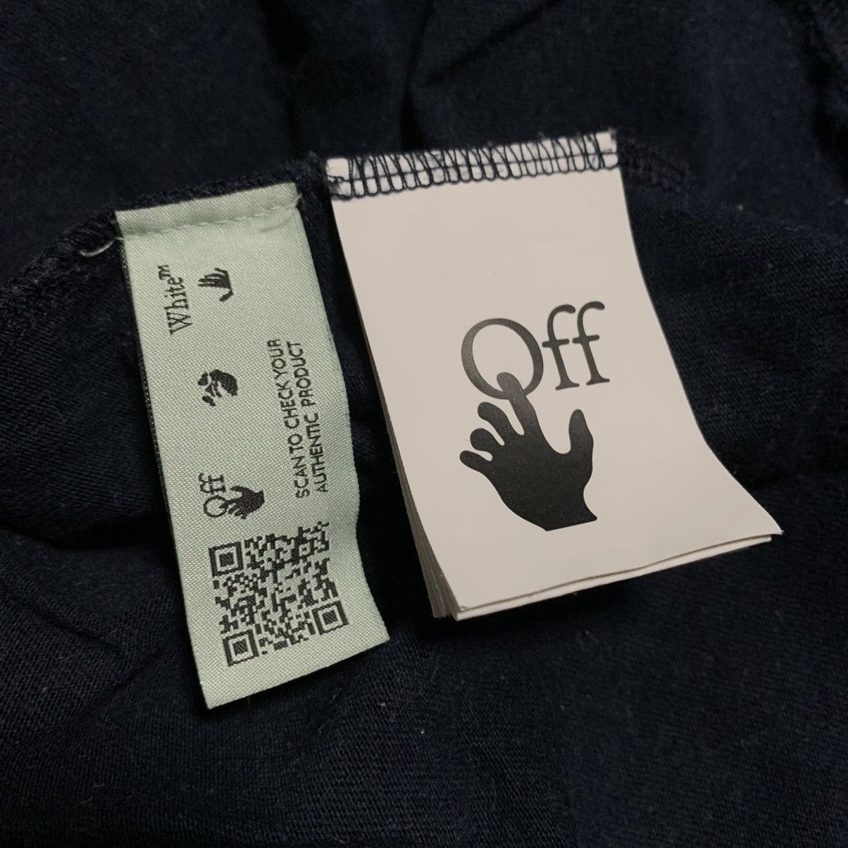 Off-White Off White Medium Staff Graphic Blue Tee Virgil Abloh Size US M / EU 48-50 / 2 - 5 Thumbnail