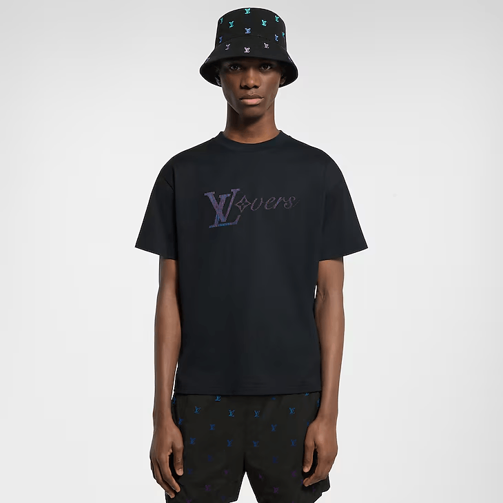 Louis Vuitton Iridescent LV Vers T-Shirt Size US M / EU 48-50 / 2 - 2 Thumbnail