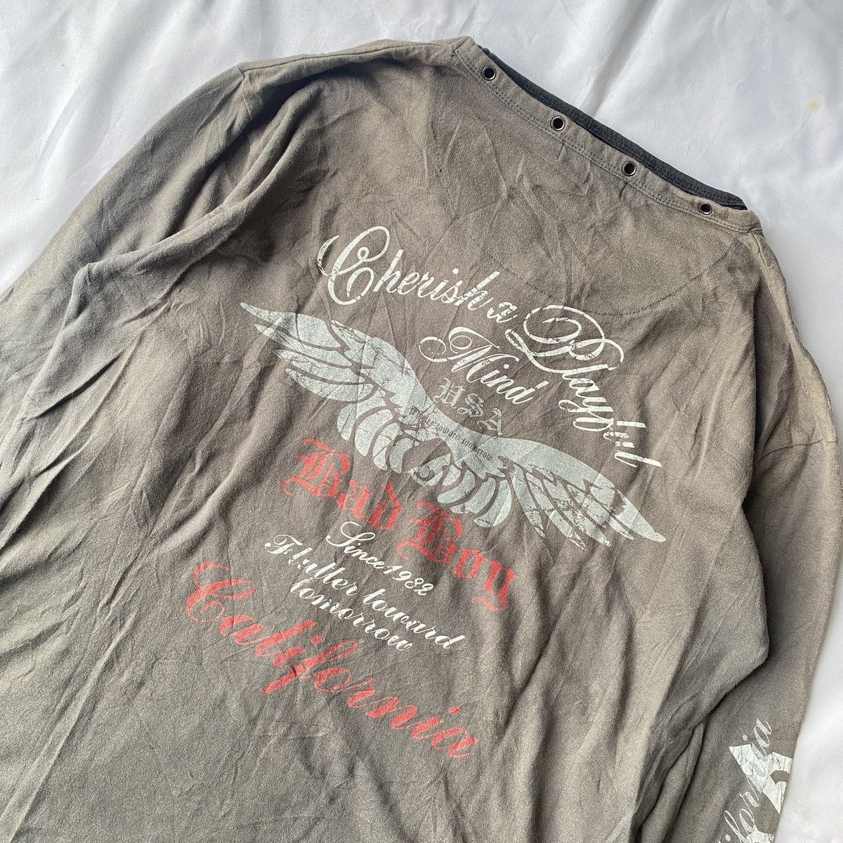 Beauty Beast × If Six Was Nine × Japanese Brand Punk Rock Bad Boy Cherish Playful Mind Double Layer Size US XL / EU 56 / 4 - 12 Thumbnail